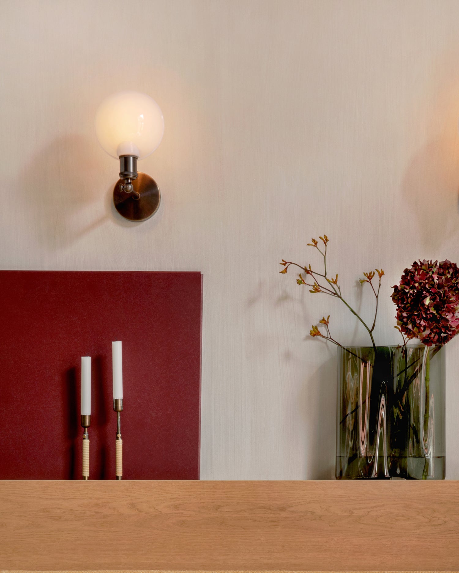 Duca Candleholder- Bronzed Brass