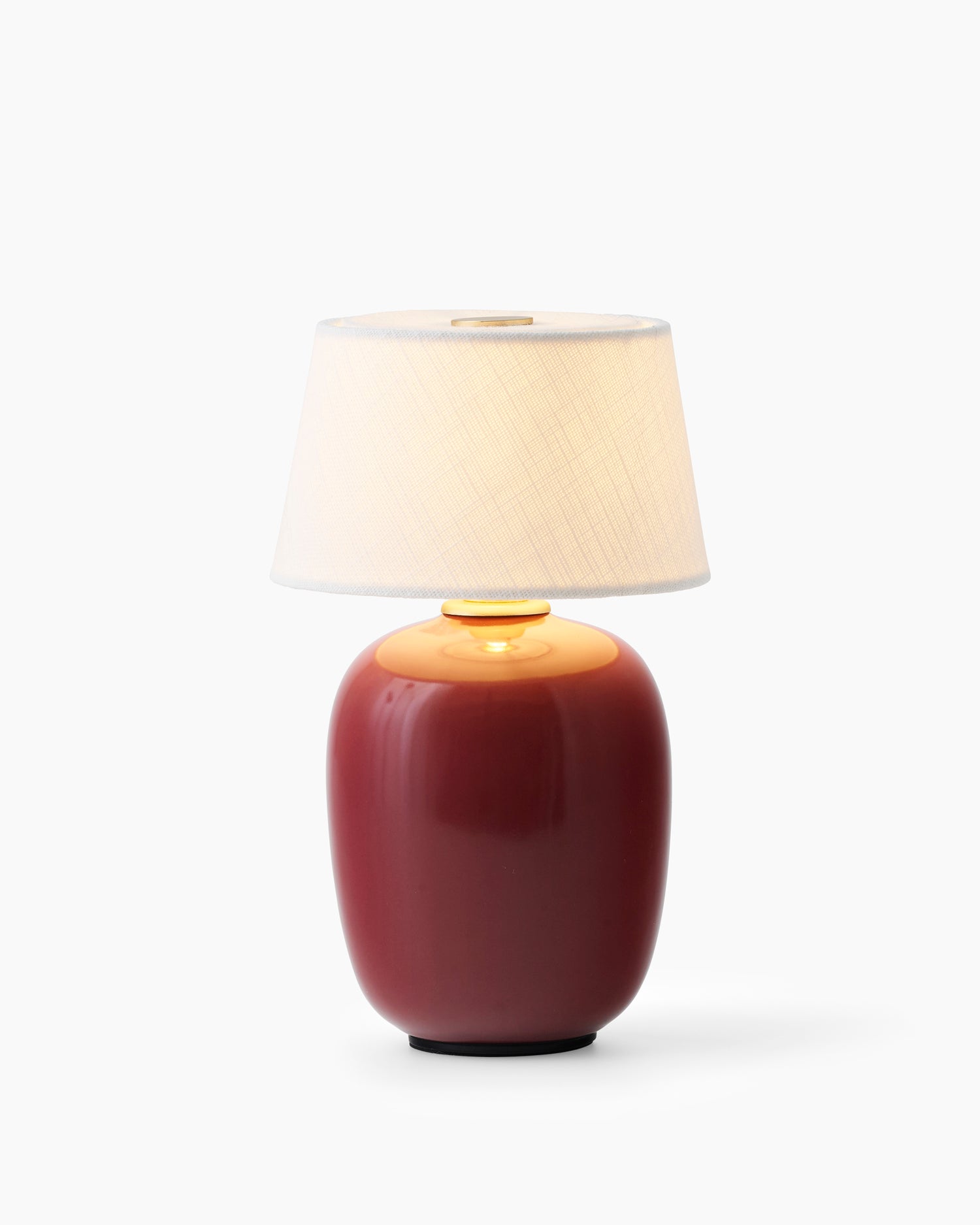 Torso Table Lamp Portable- Ruby