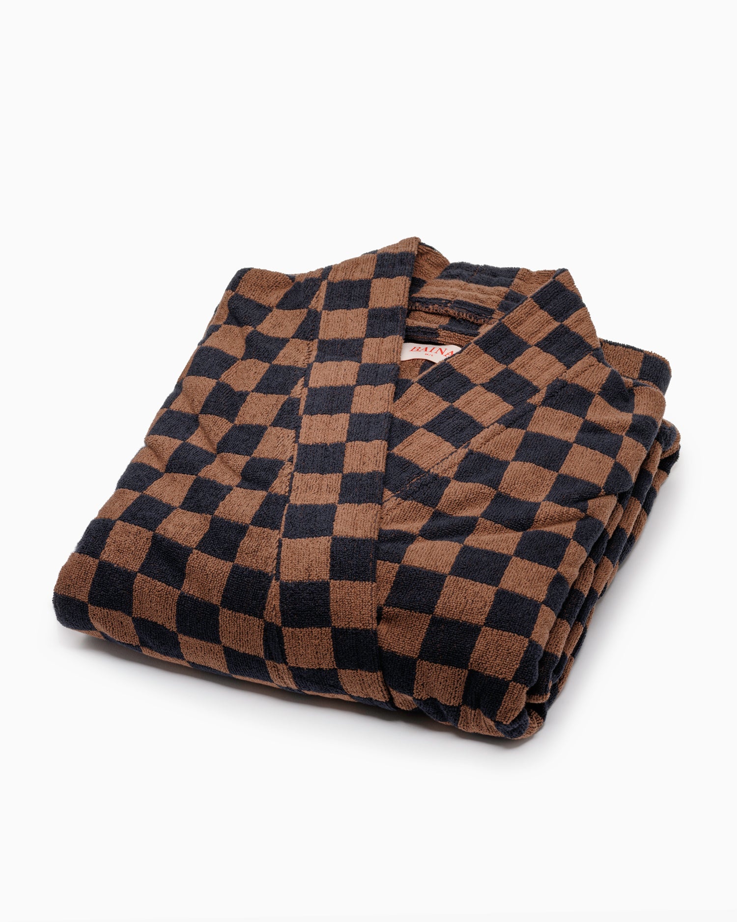 Sulis Bath Robe - Tabac / Noir