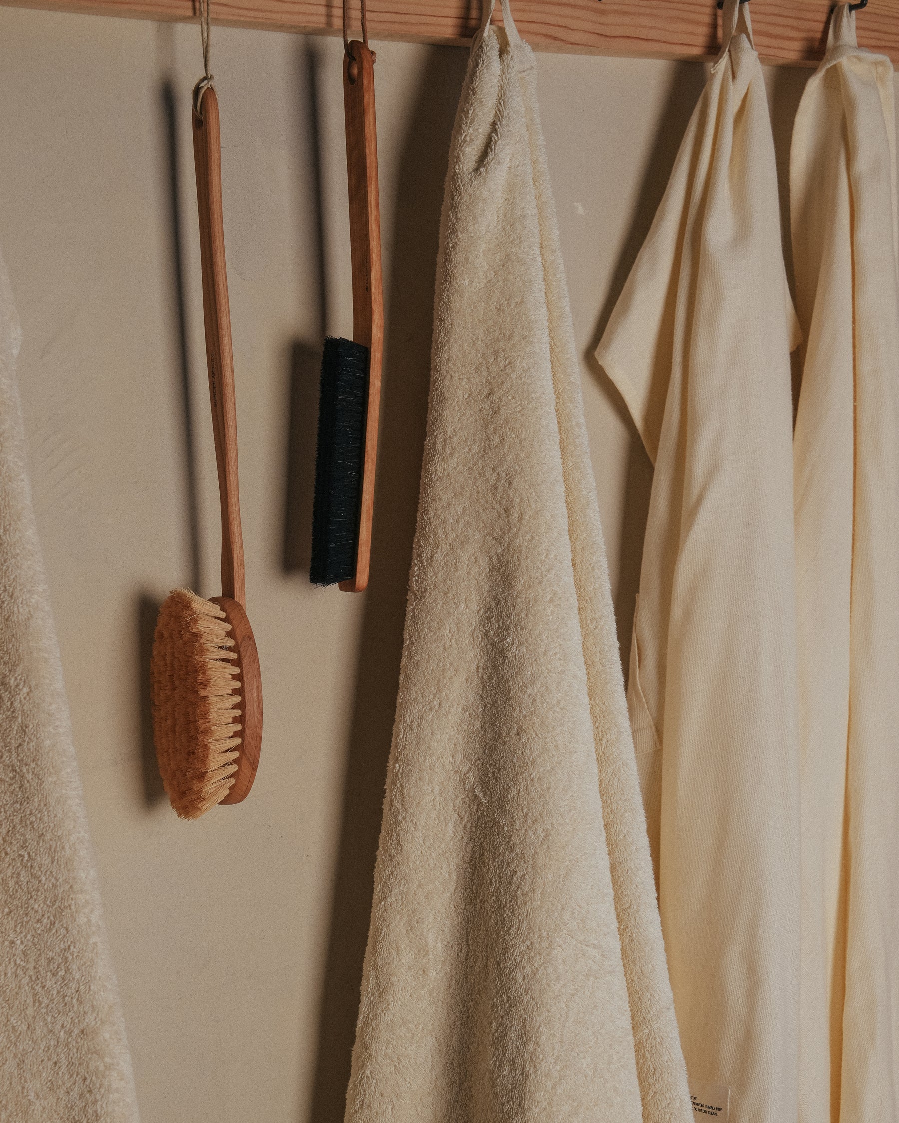 HEAVYTOWEL Bath Sheet - Bone White