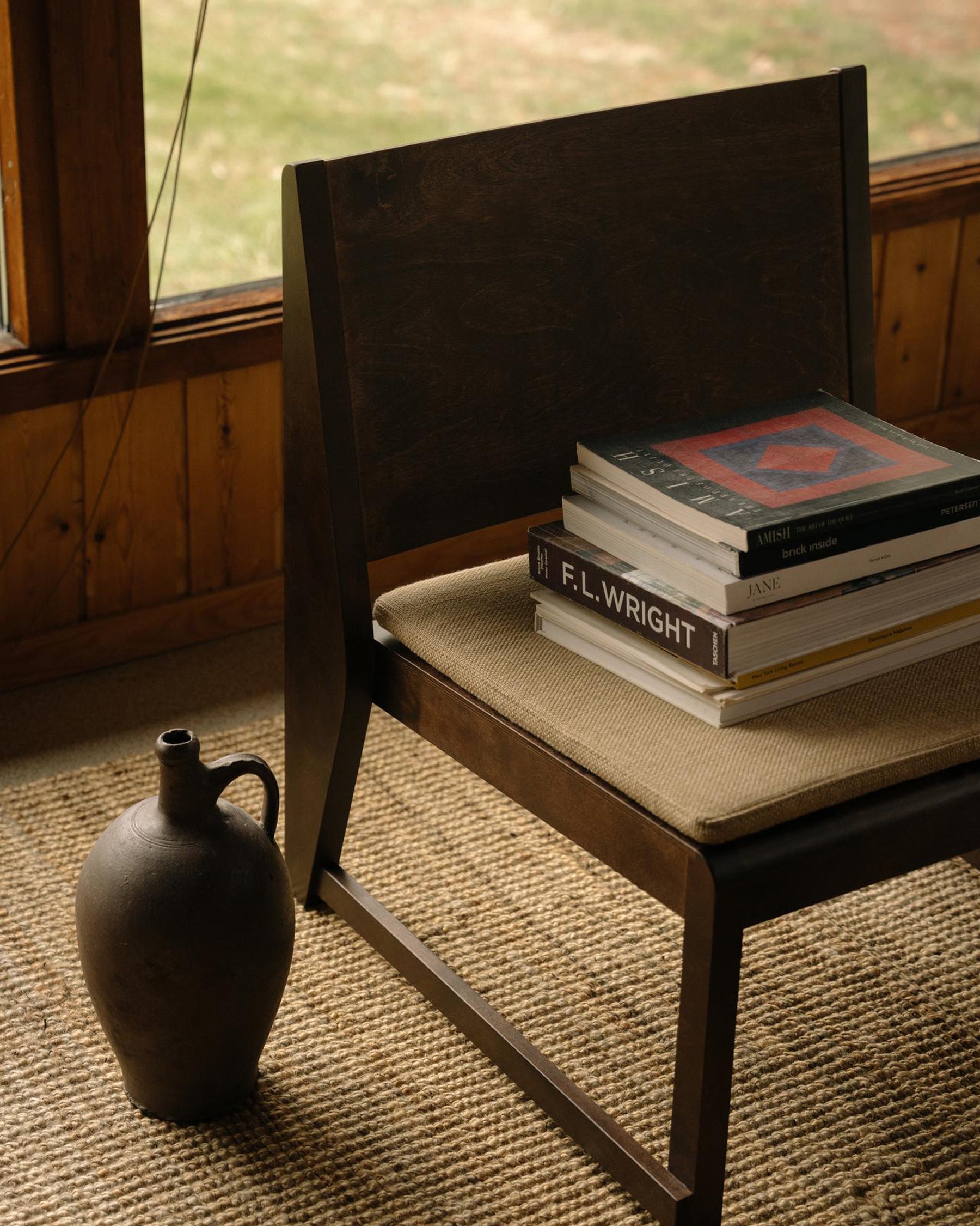 EASY CHAIR 01 - Dark Brown Birch