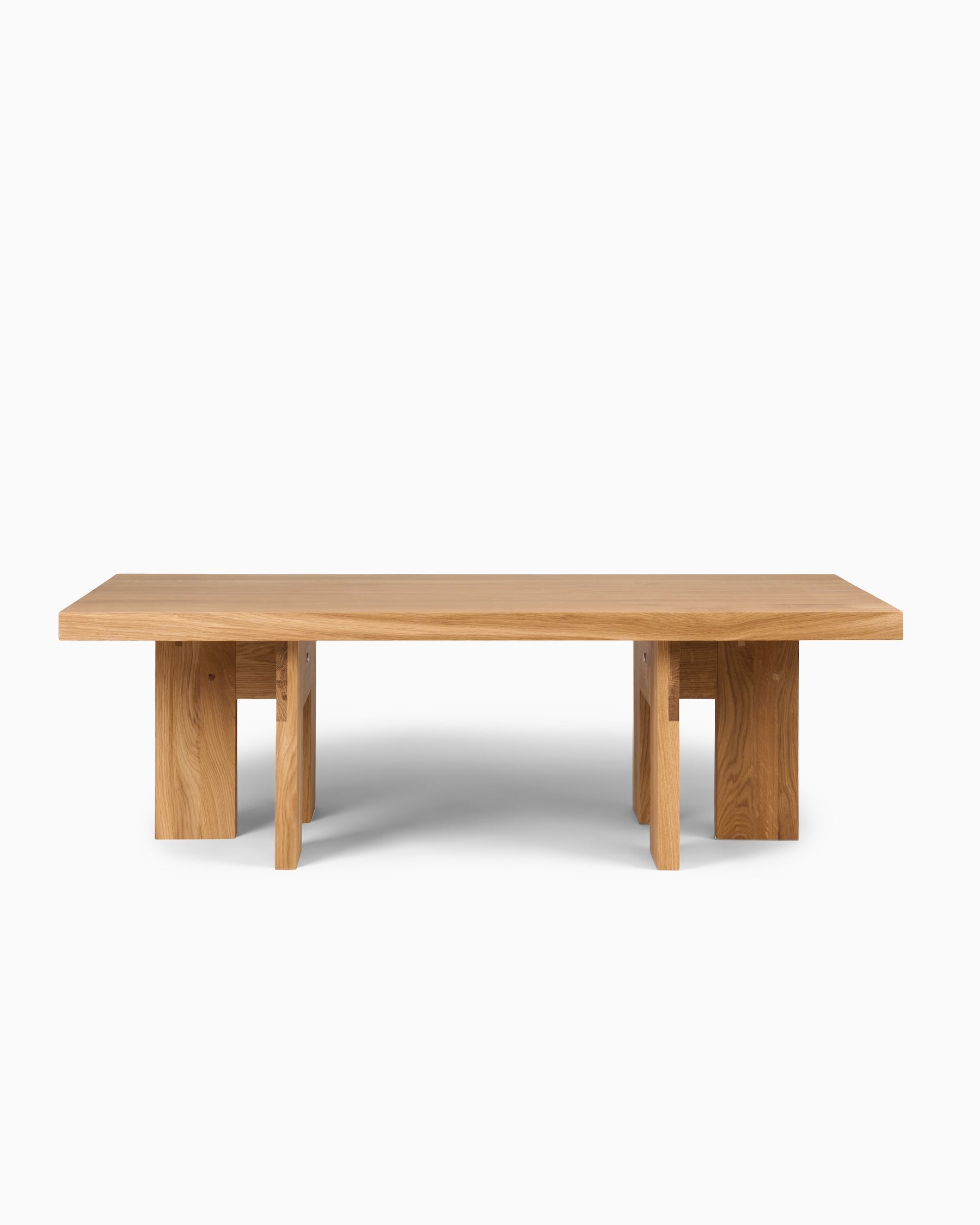 FARMHOUSE COFFEE TABLE - Rectangle - Natural Oak