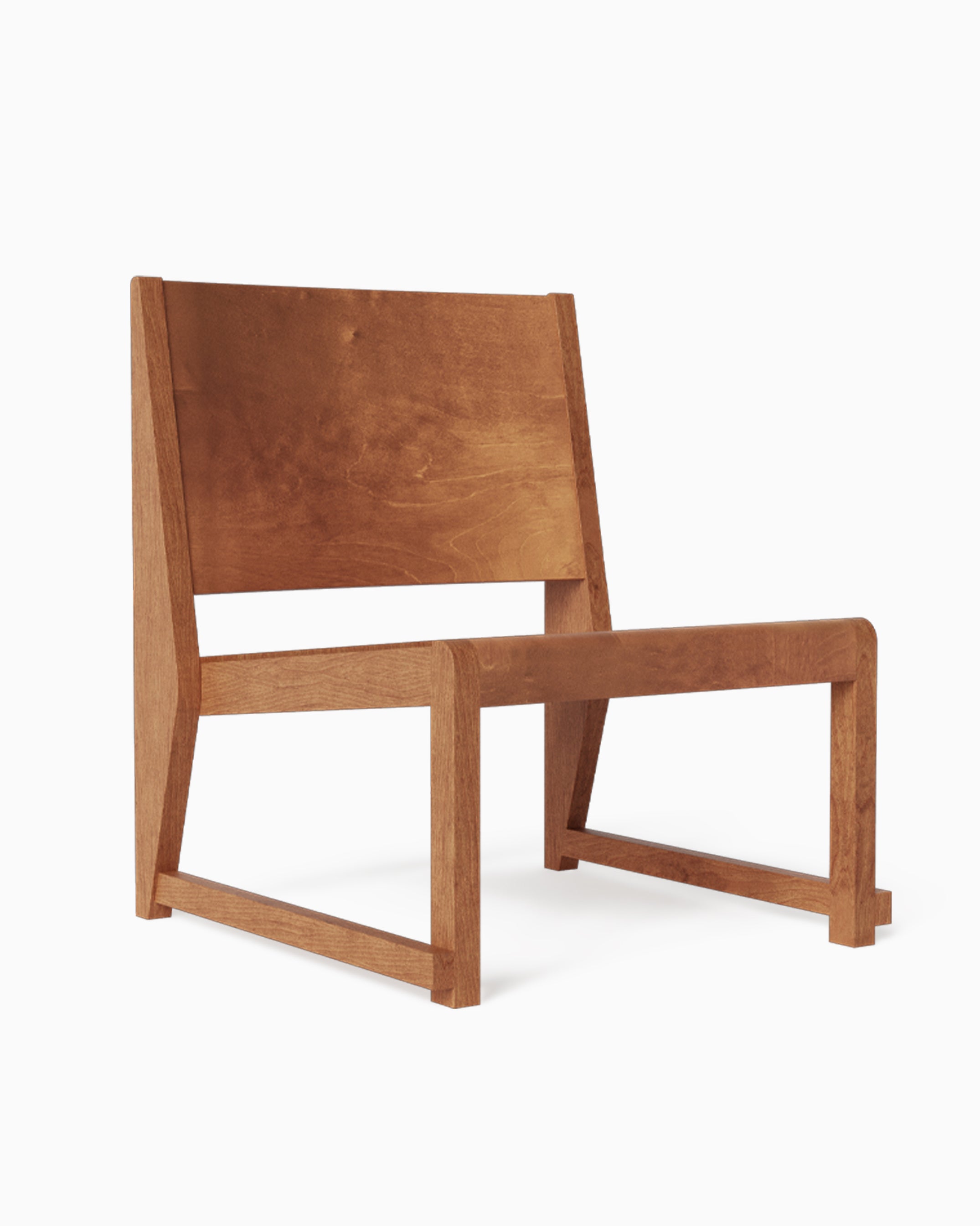 EASY CHAIR 01 - Warm Brown Birch