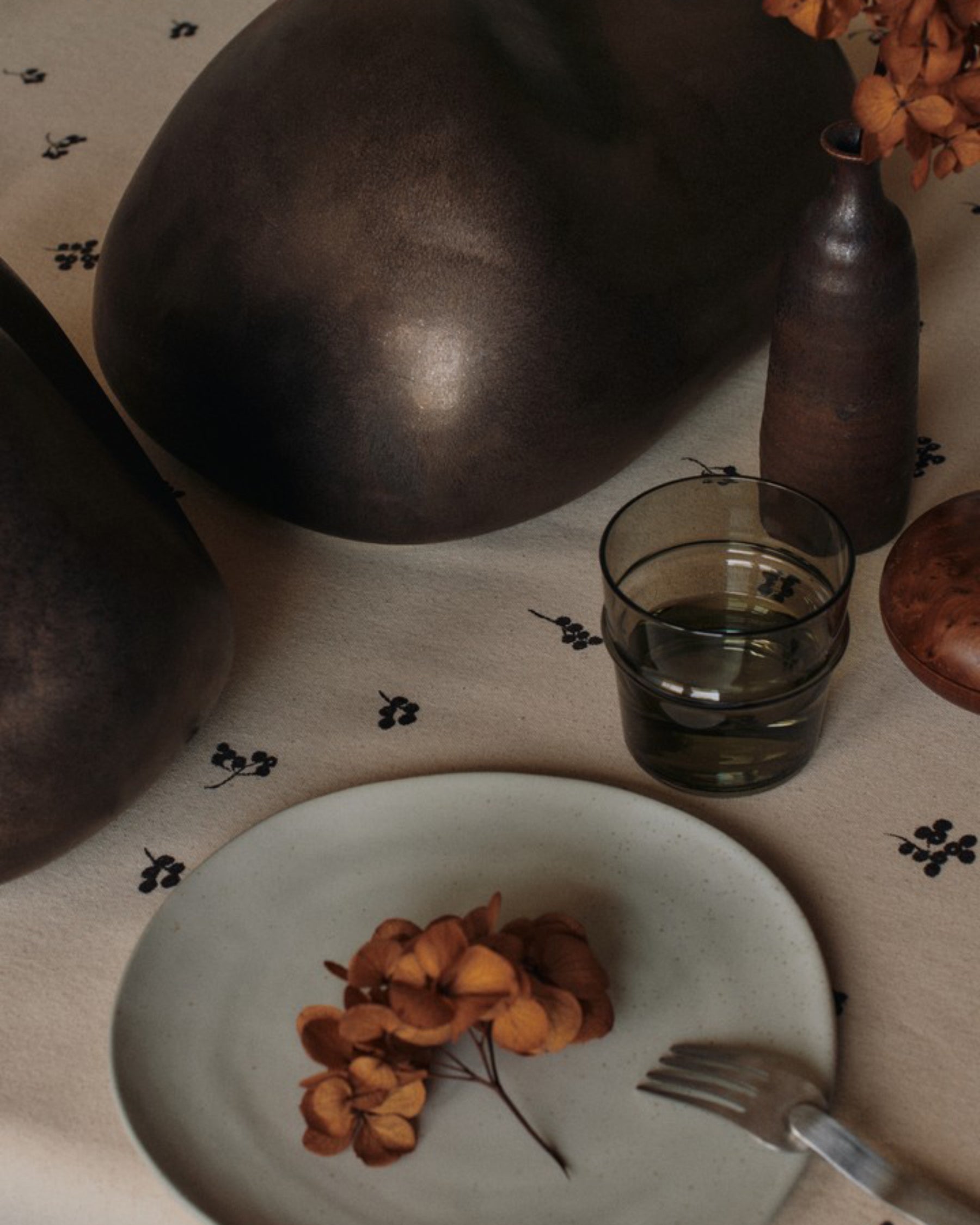 Boya Low Glasses - Smoked Grey Set of 2