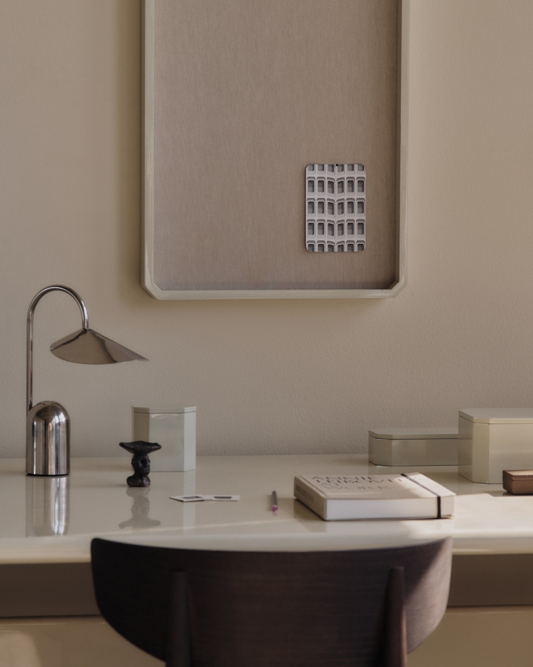 Arum Portable Lamp - Stainless Steel