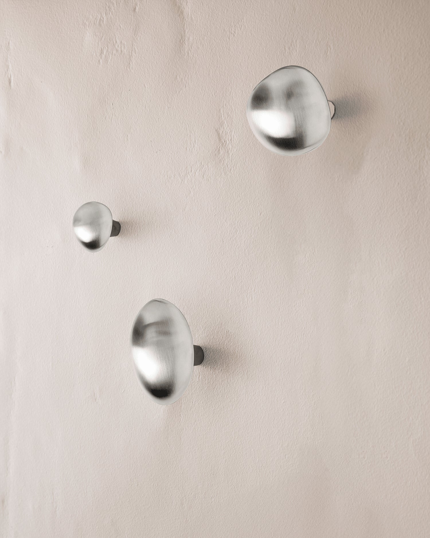 Chanterelle Hook - Brushed Stainless Steel