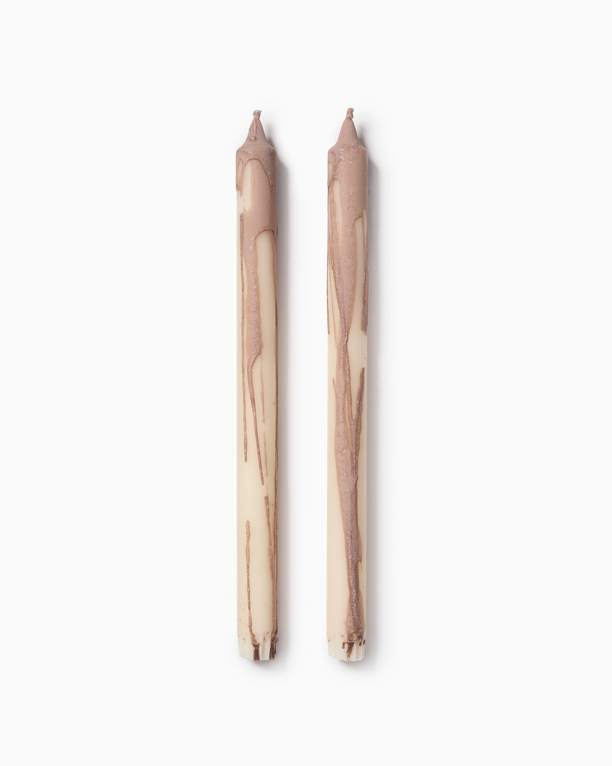 Dryp Candles - Set of 2 - Beige