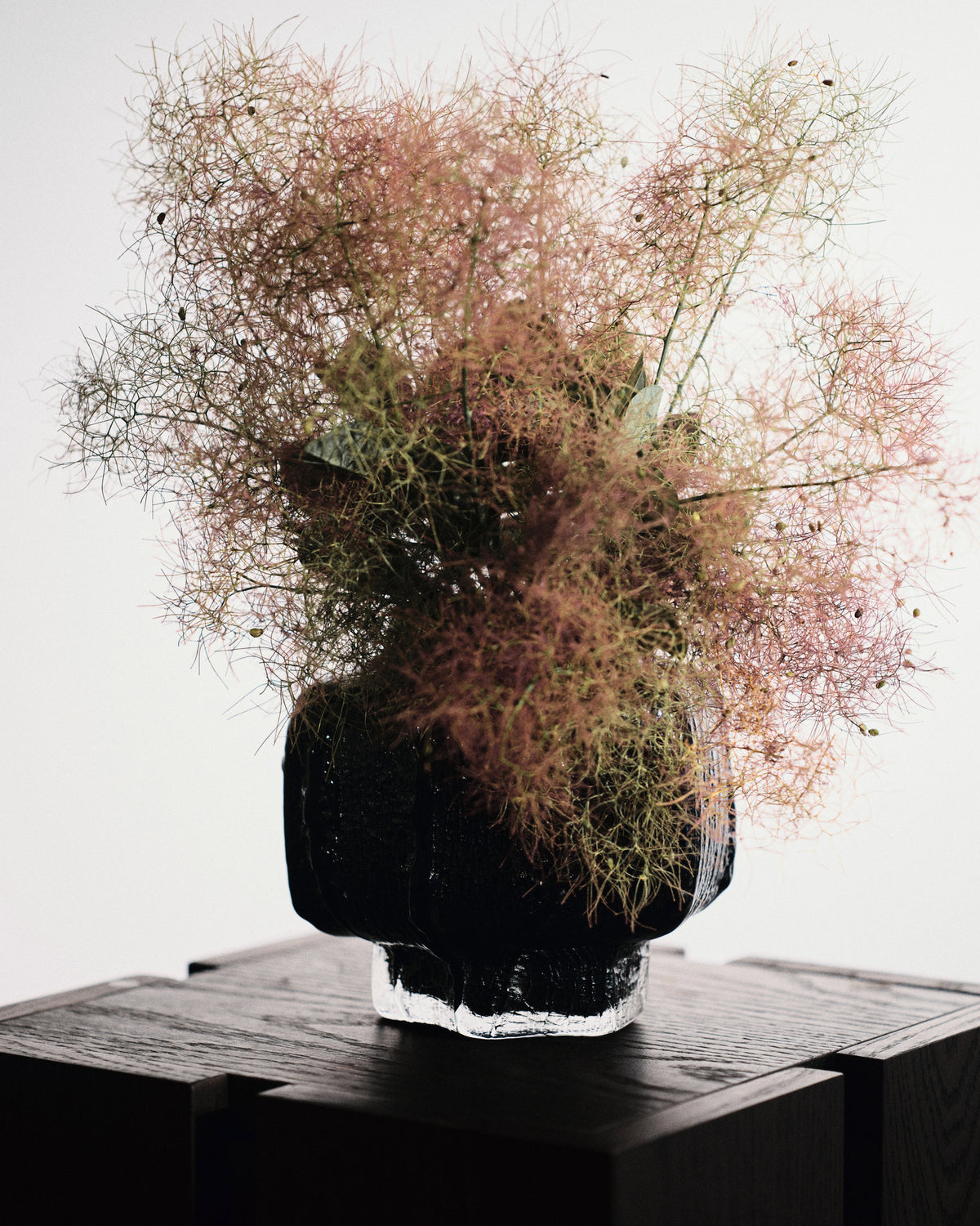 Mokuri Vase Small - Black