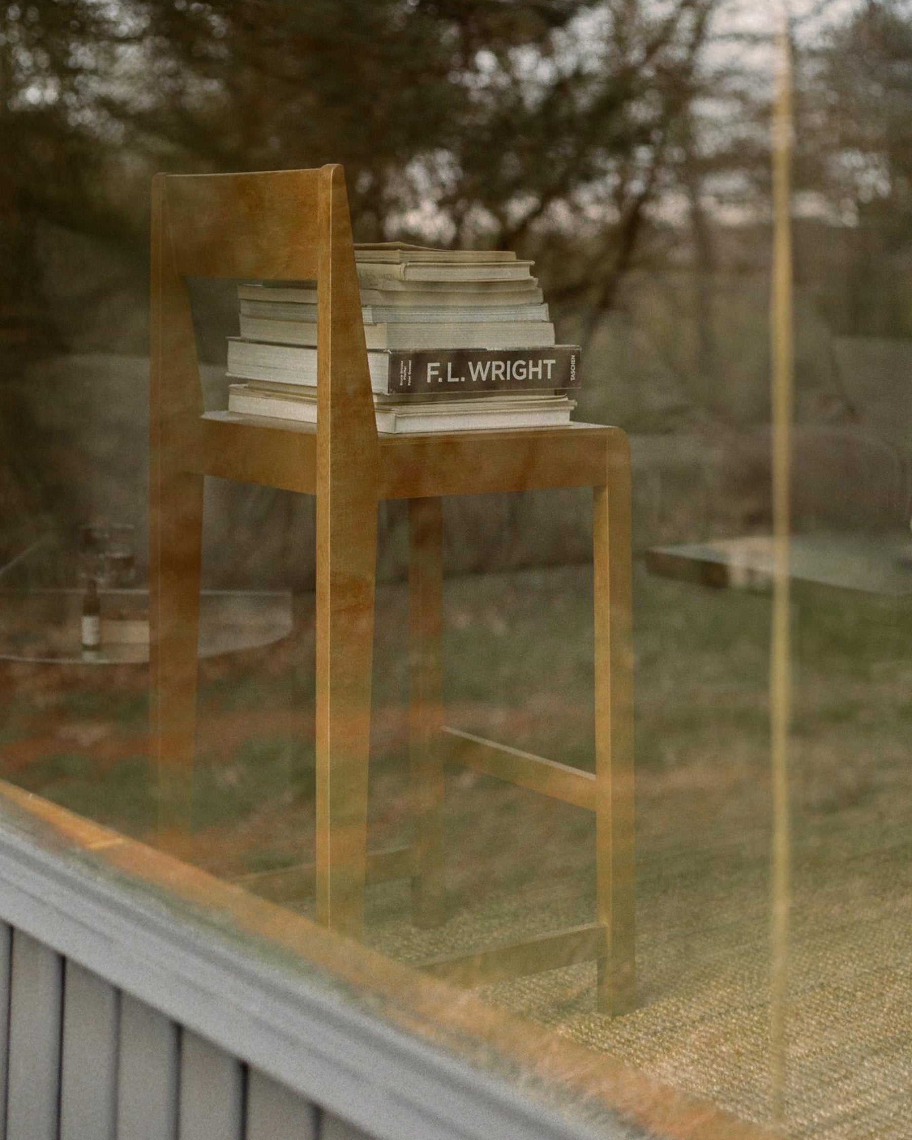 BAR CHAIR 01 H76 - Warm Brown Birch