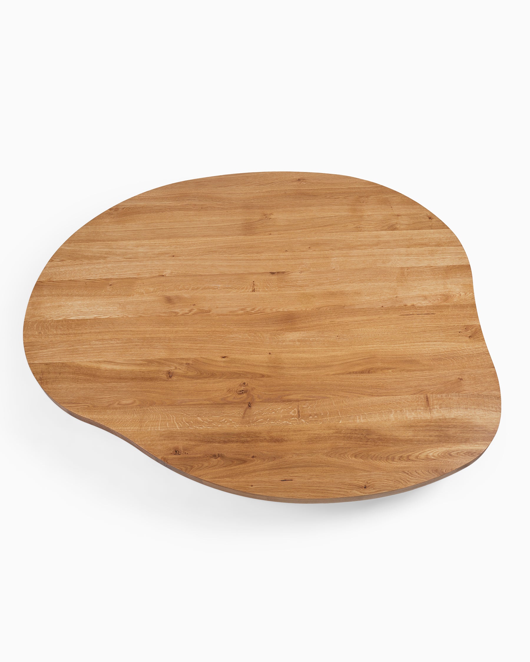 FARMHOUSE TRESTLE TABLE - Natural Oak/Pond