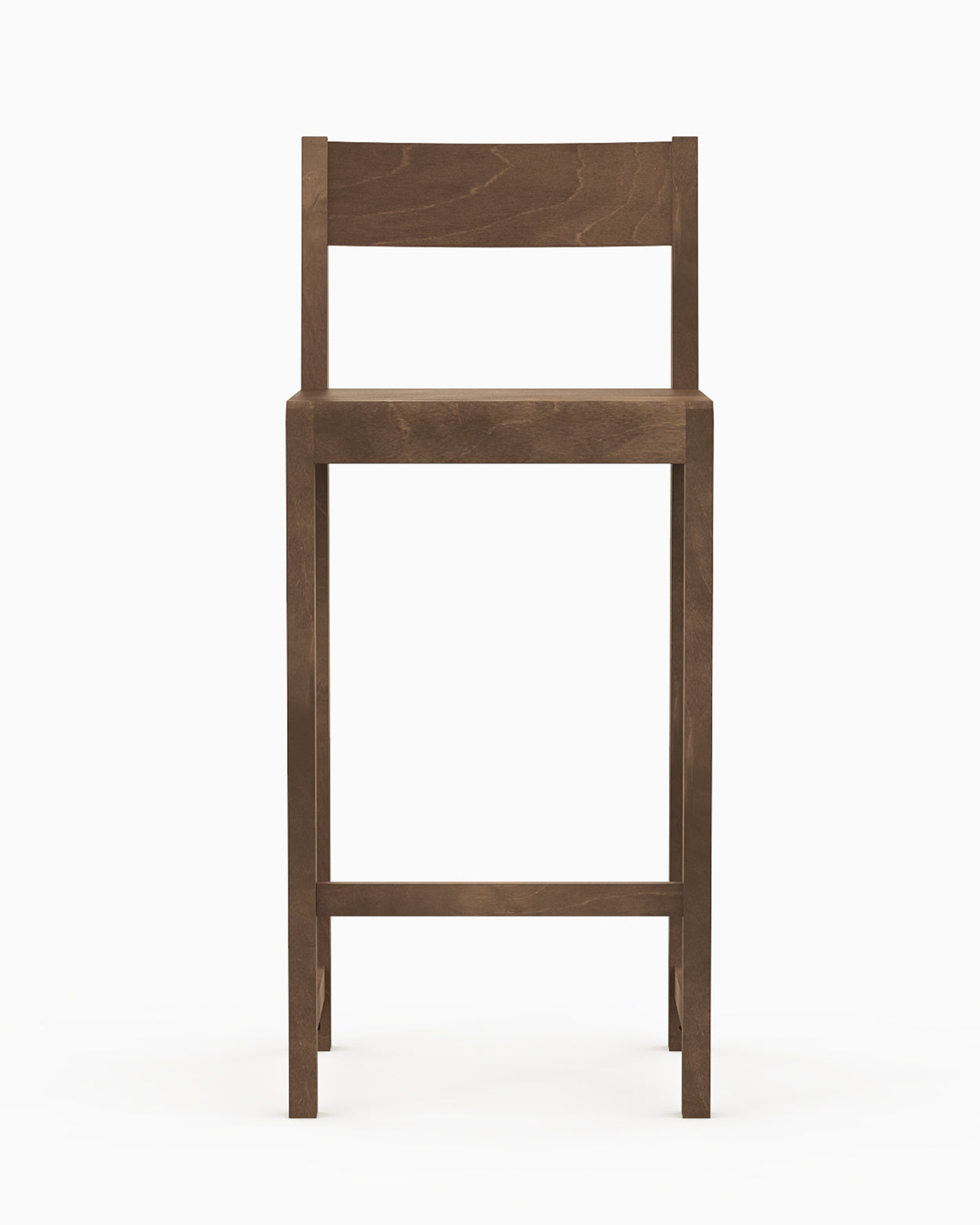 BAR CHAIR 01 H65 - Dark Brown Birch