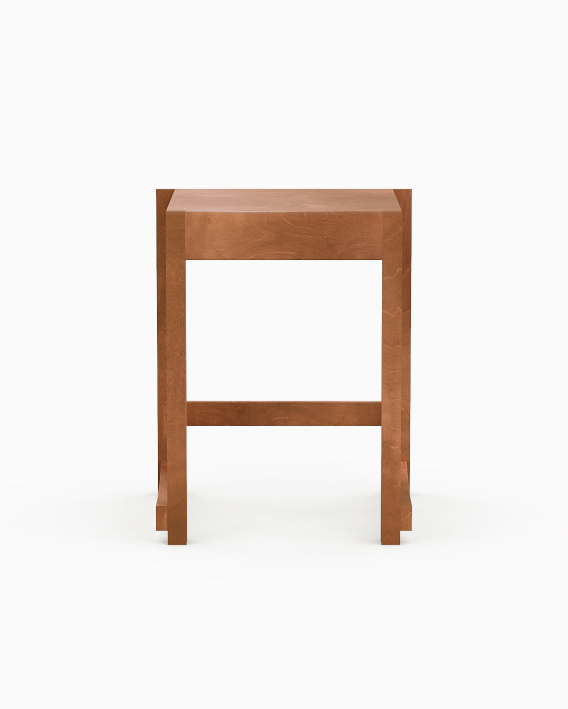LOW STOOL 01 - Warm Brown Birch