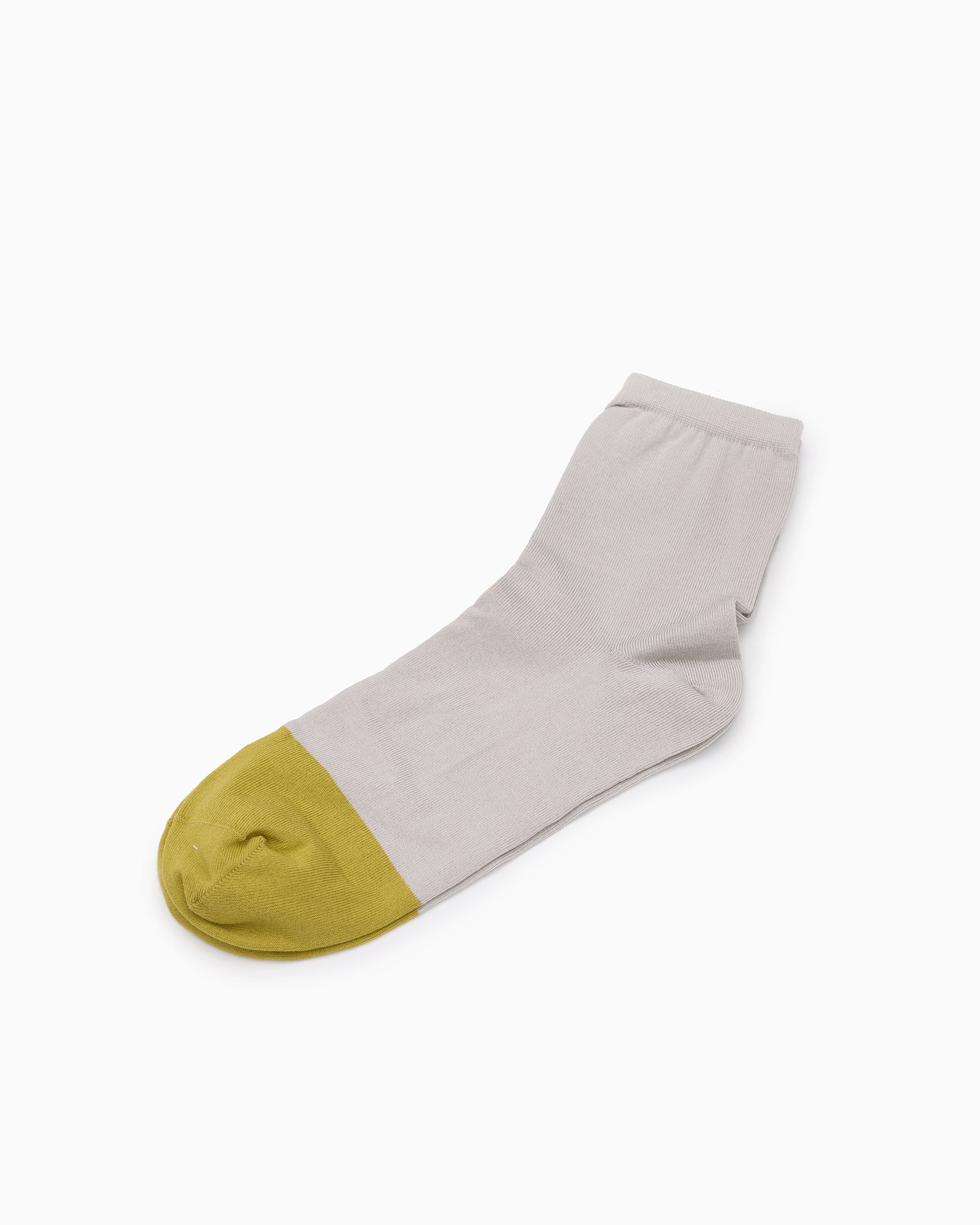 High Twisted Cotton Socks - Light Gray