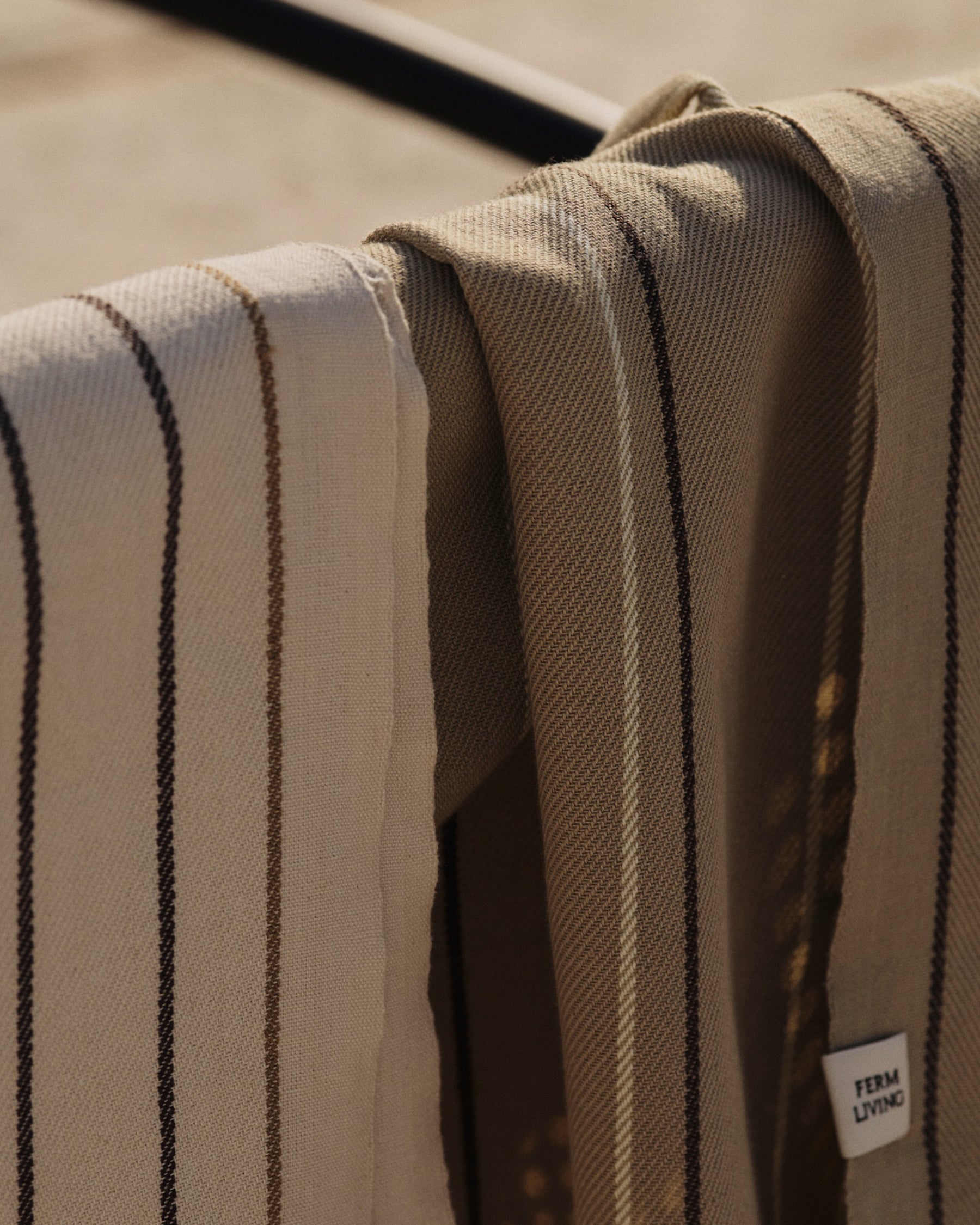 Ito Tea Towel - Set of 2 - Parchment/Cashmere