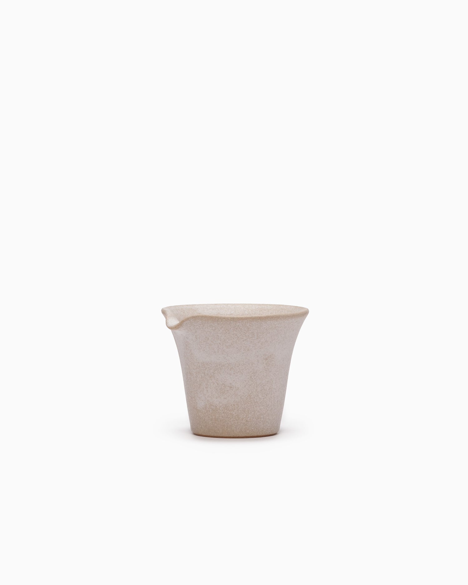 Creamer Pot- Stone Beige