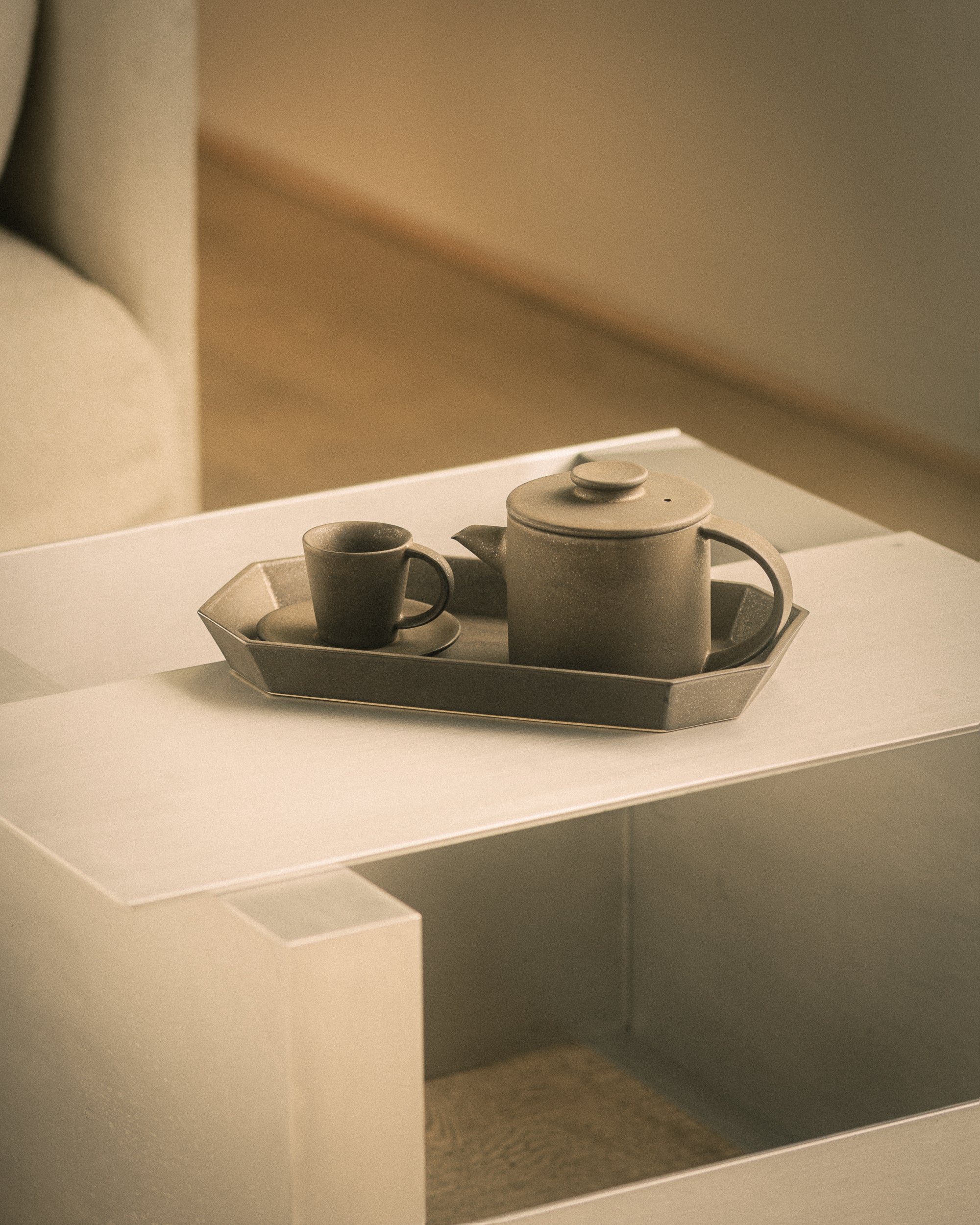 Teapot - Copper Brown