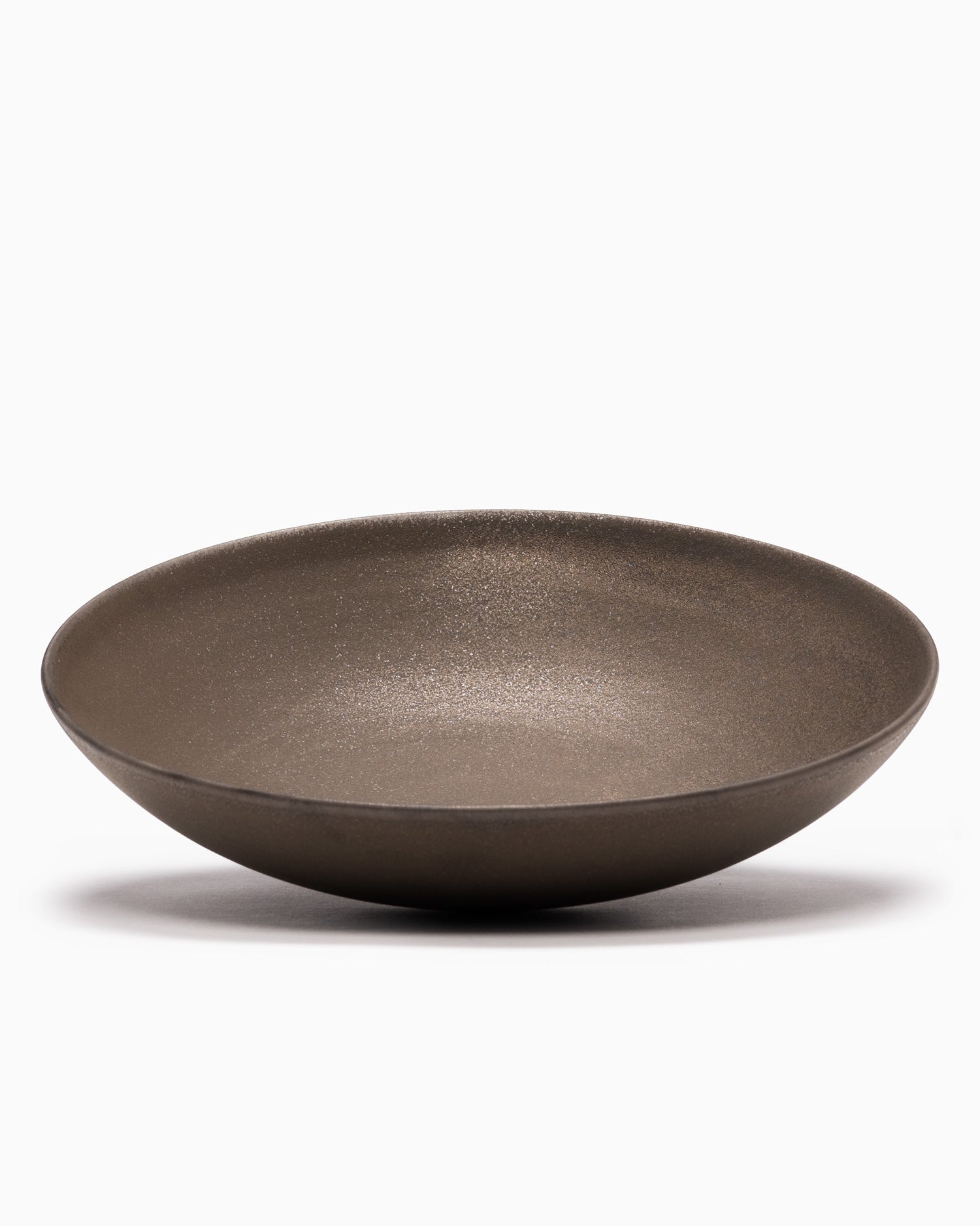Shallow Bowl Large - Copper Brown