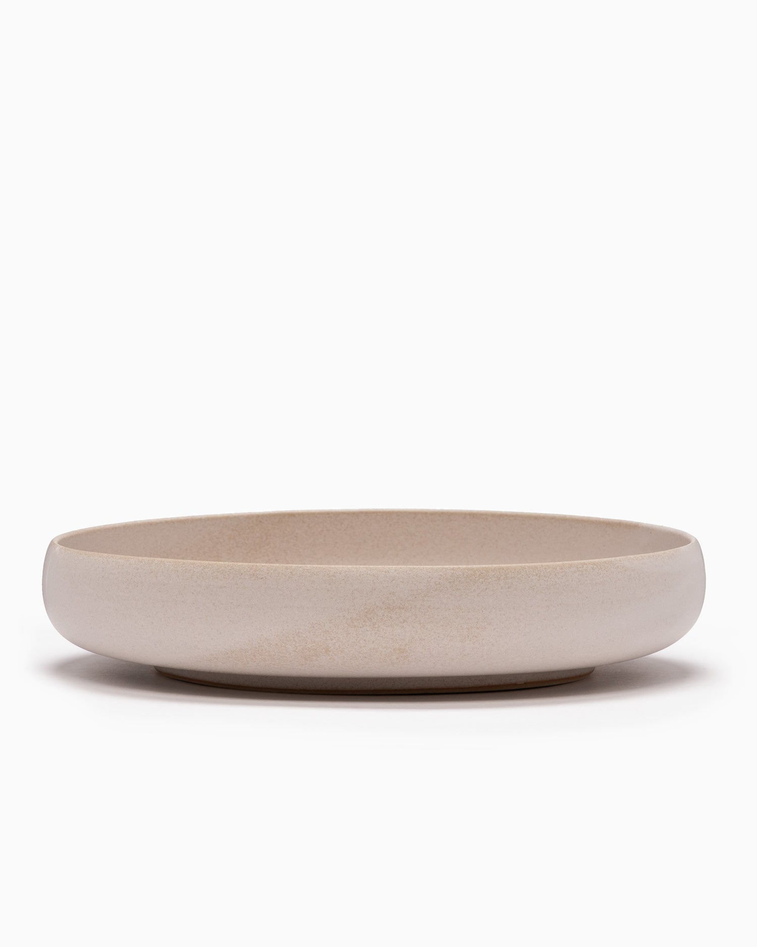 U Low Bowl - Stone Beige