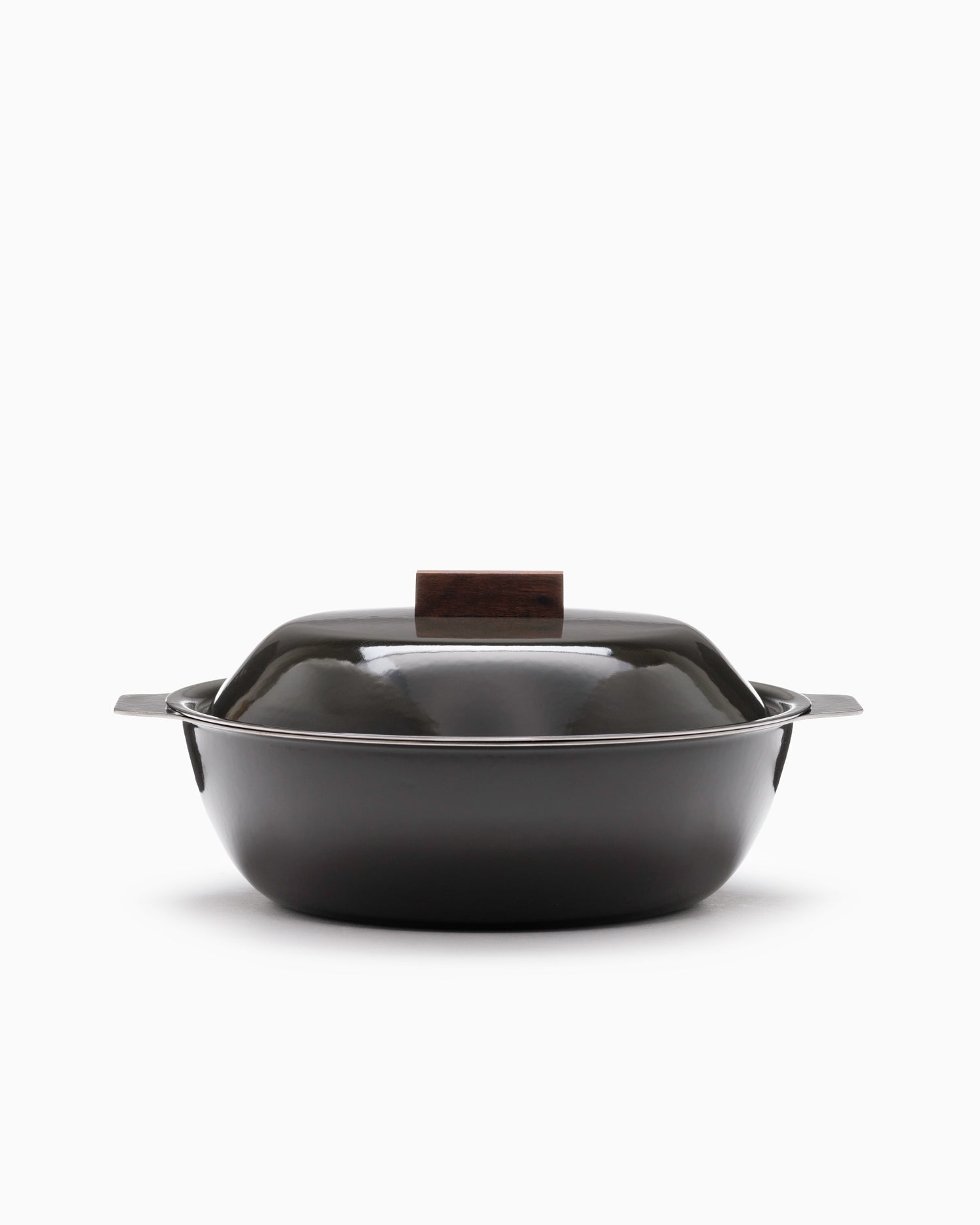 Kakomi IH Enamel Pot 1L- Charcoal