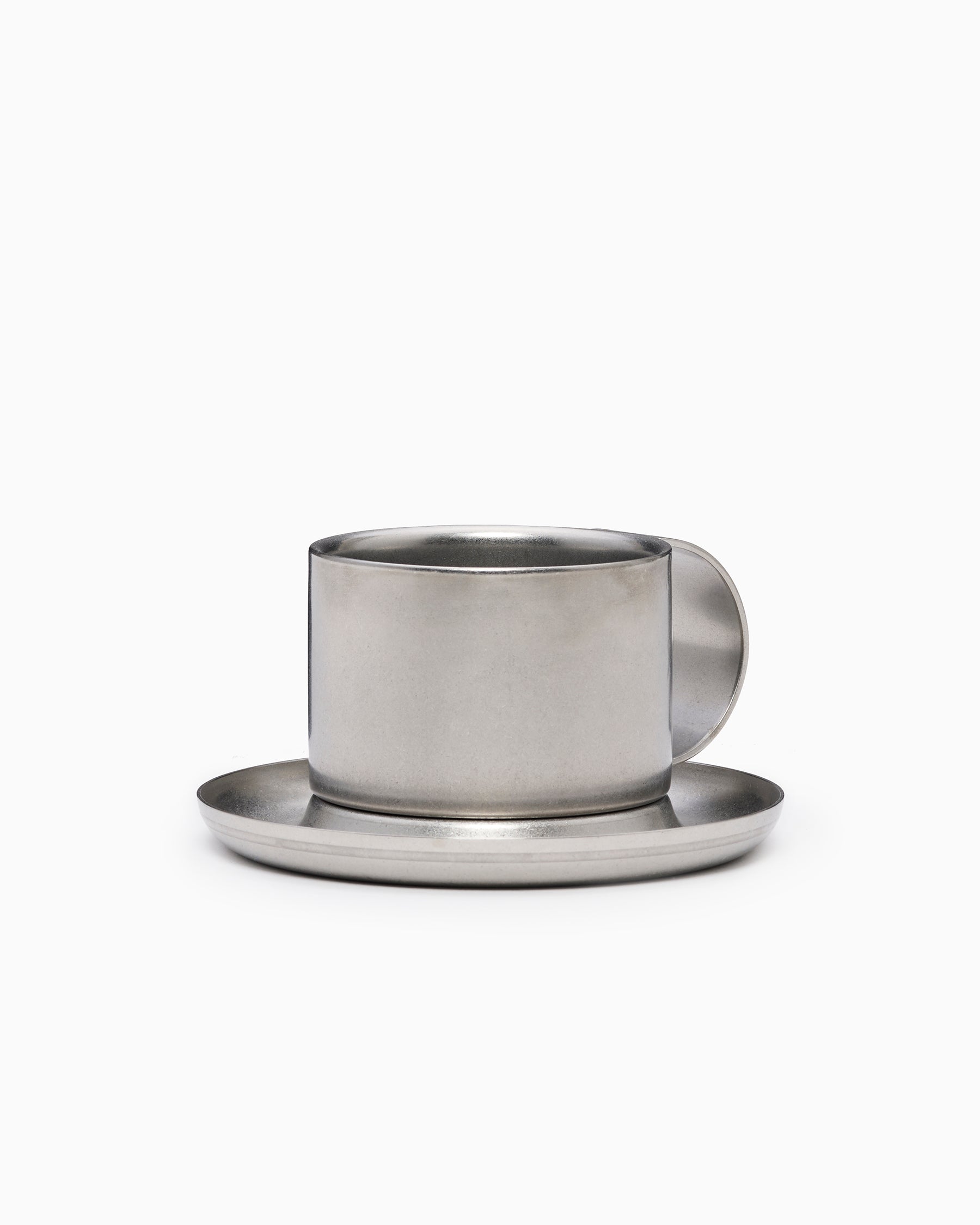 The Arlo 03 - Stainless Steel Cup & Saucer - Service Projects