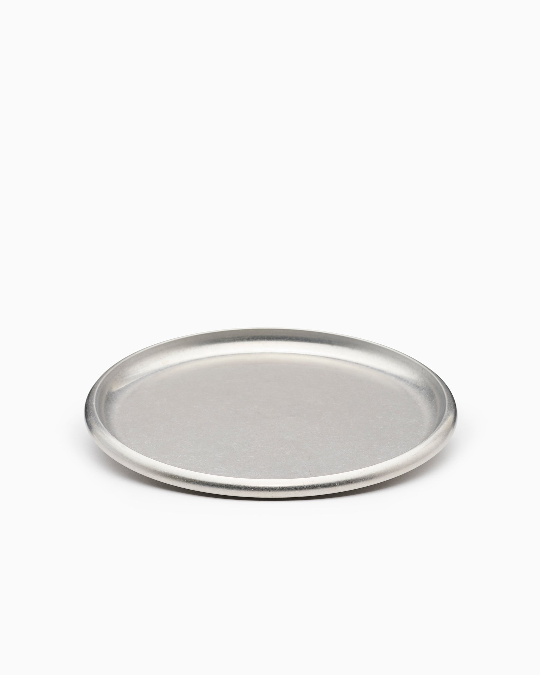Round Steel Tray 300 - Brushed - Service Projects