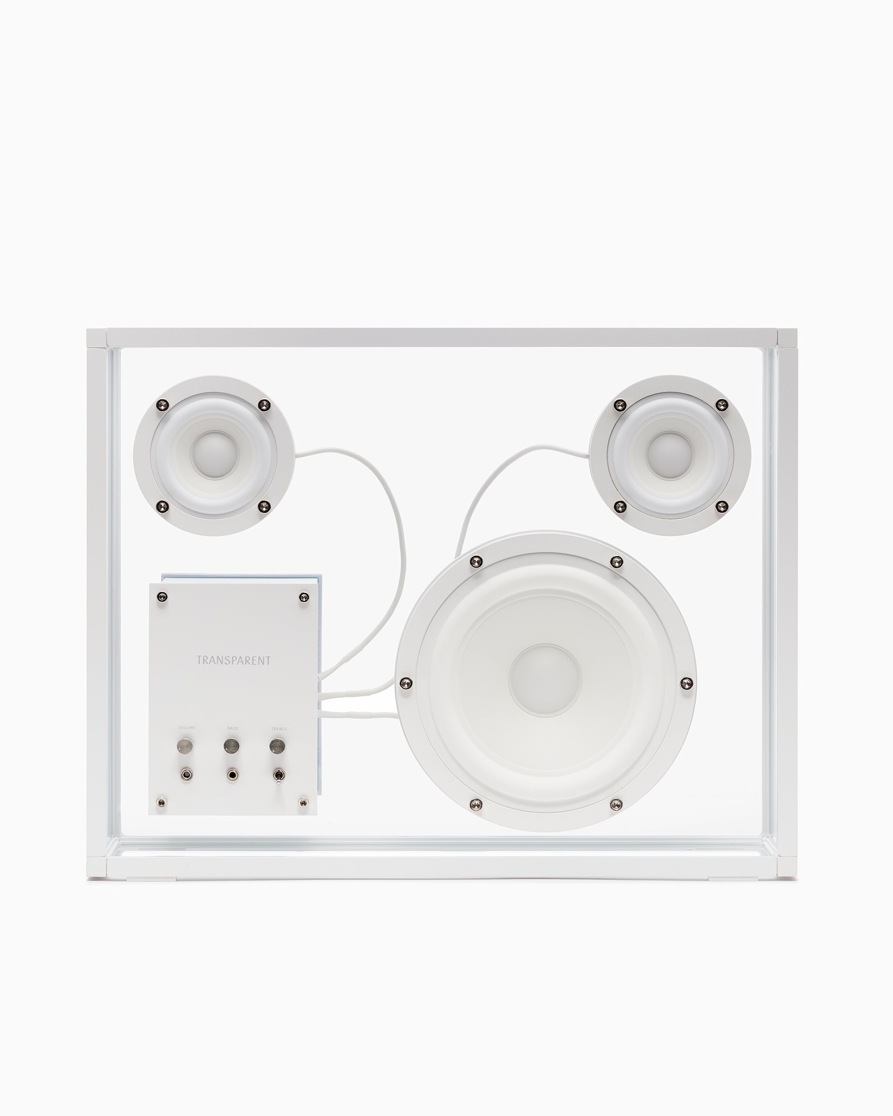 Transparent Speaker - White