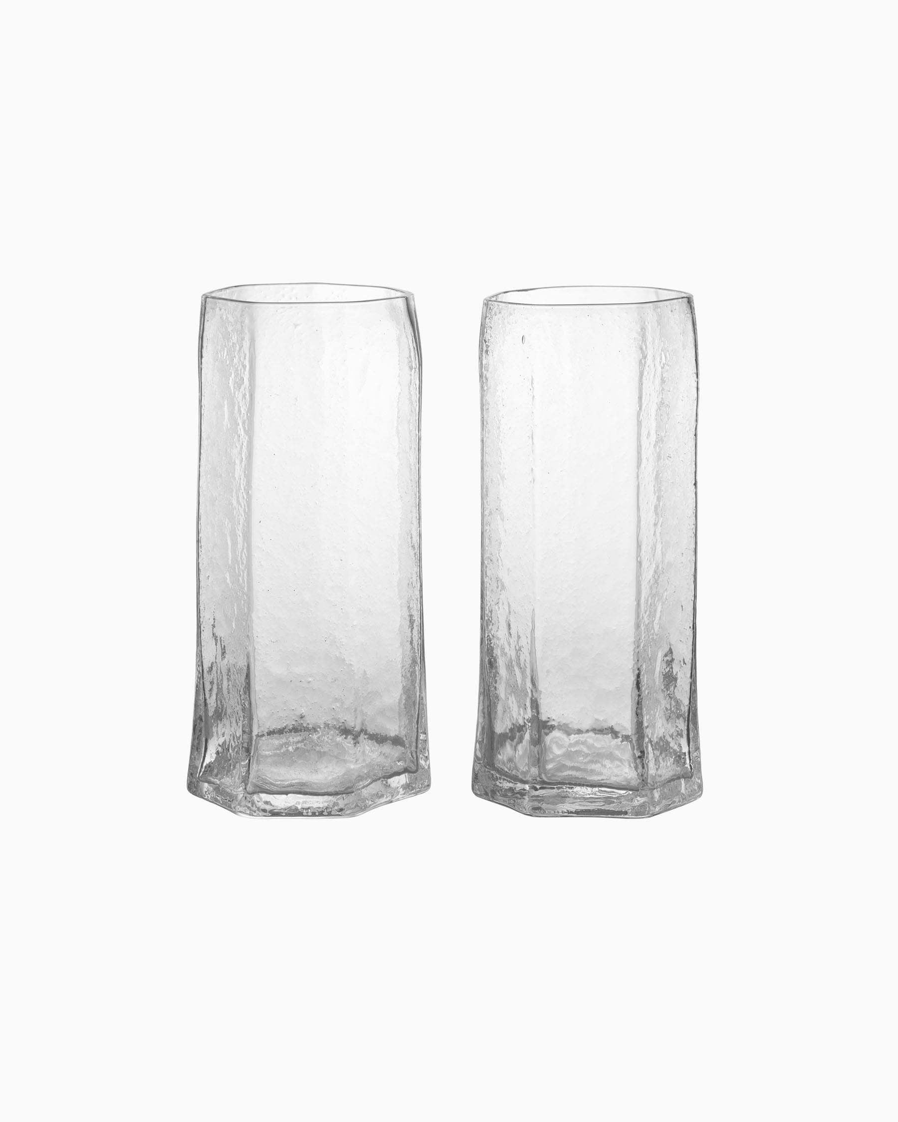 Kiru Tall Glasses - Set of 2 - Clear