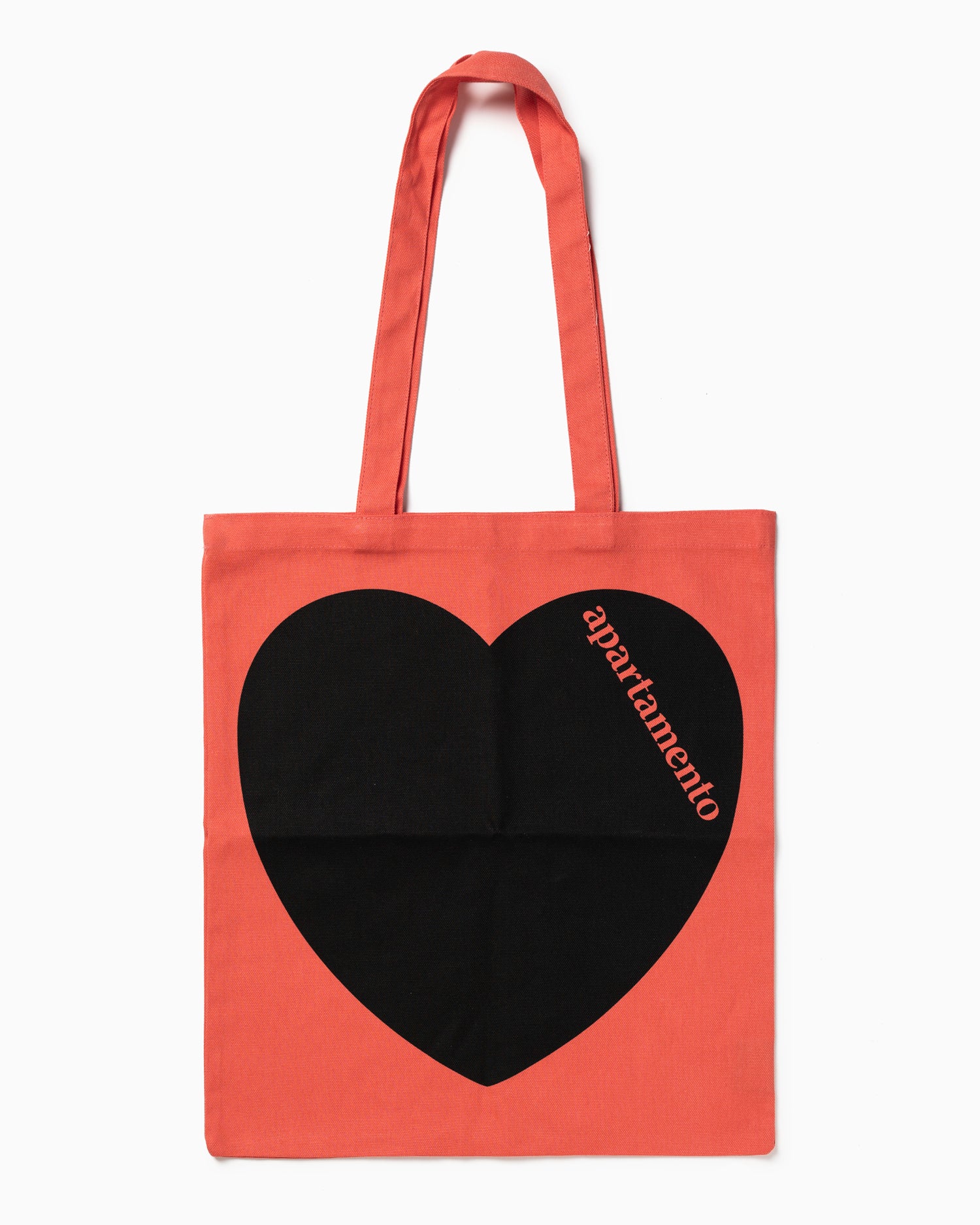 Apartamento Tote Bag: Heart - Coral