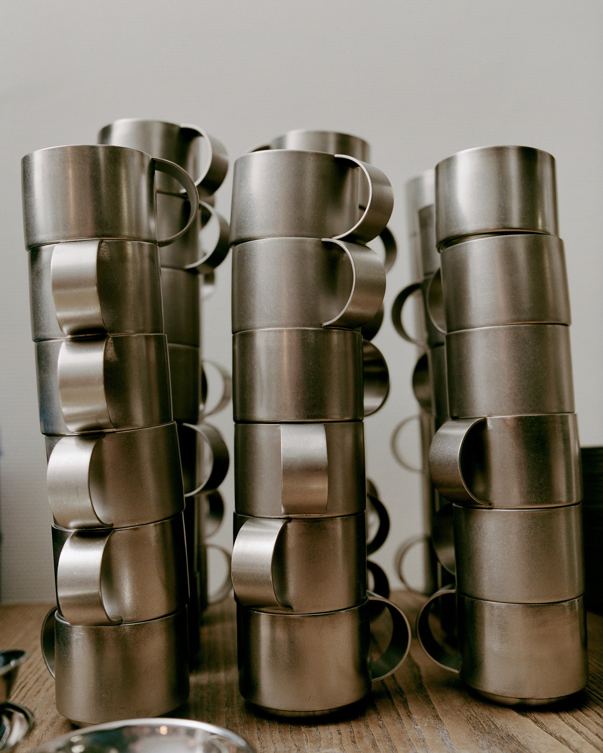 The Arlo 03 - Stainless Steel Cup & Saucer - Service Projects