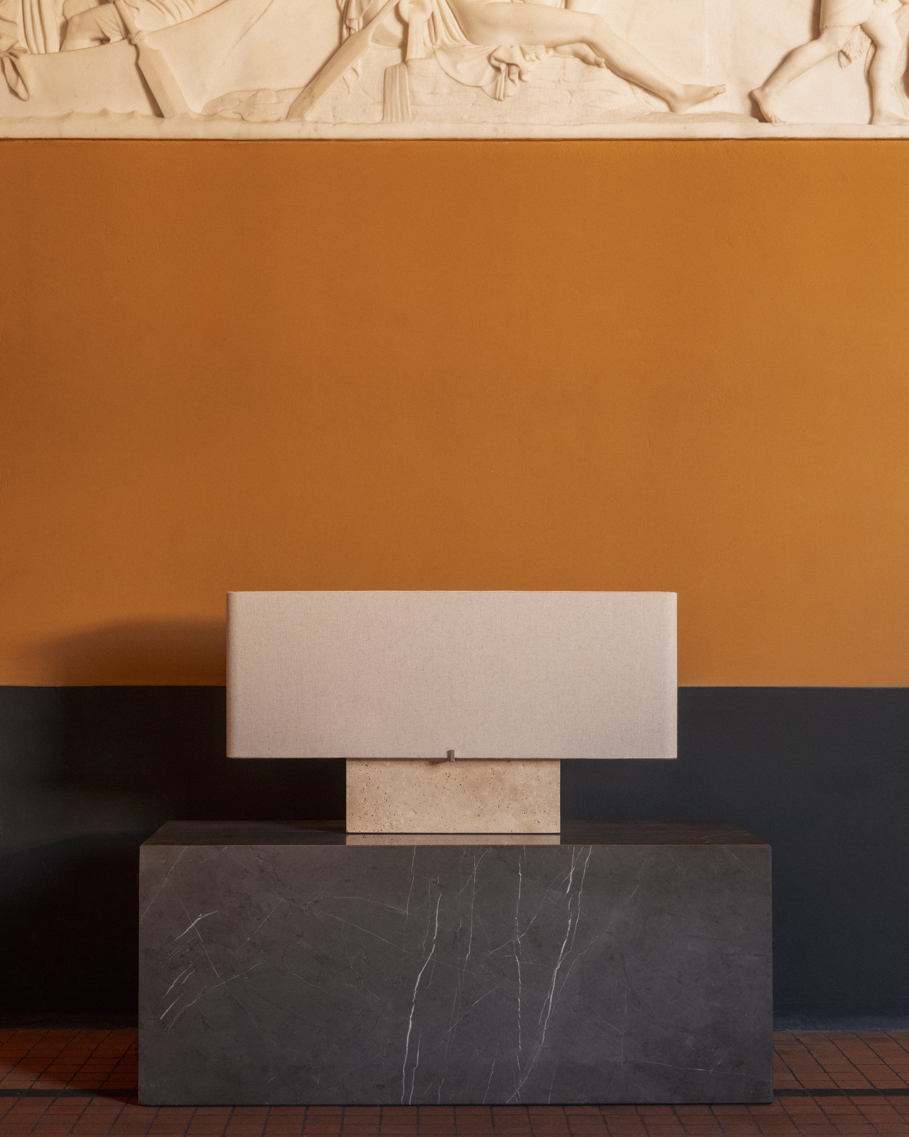 Nonna Table Lamp H30 - Travertine