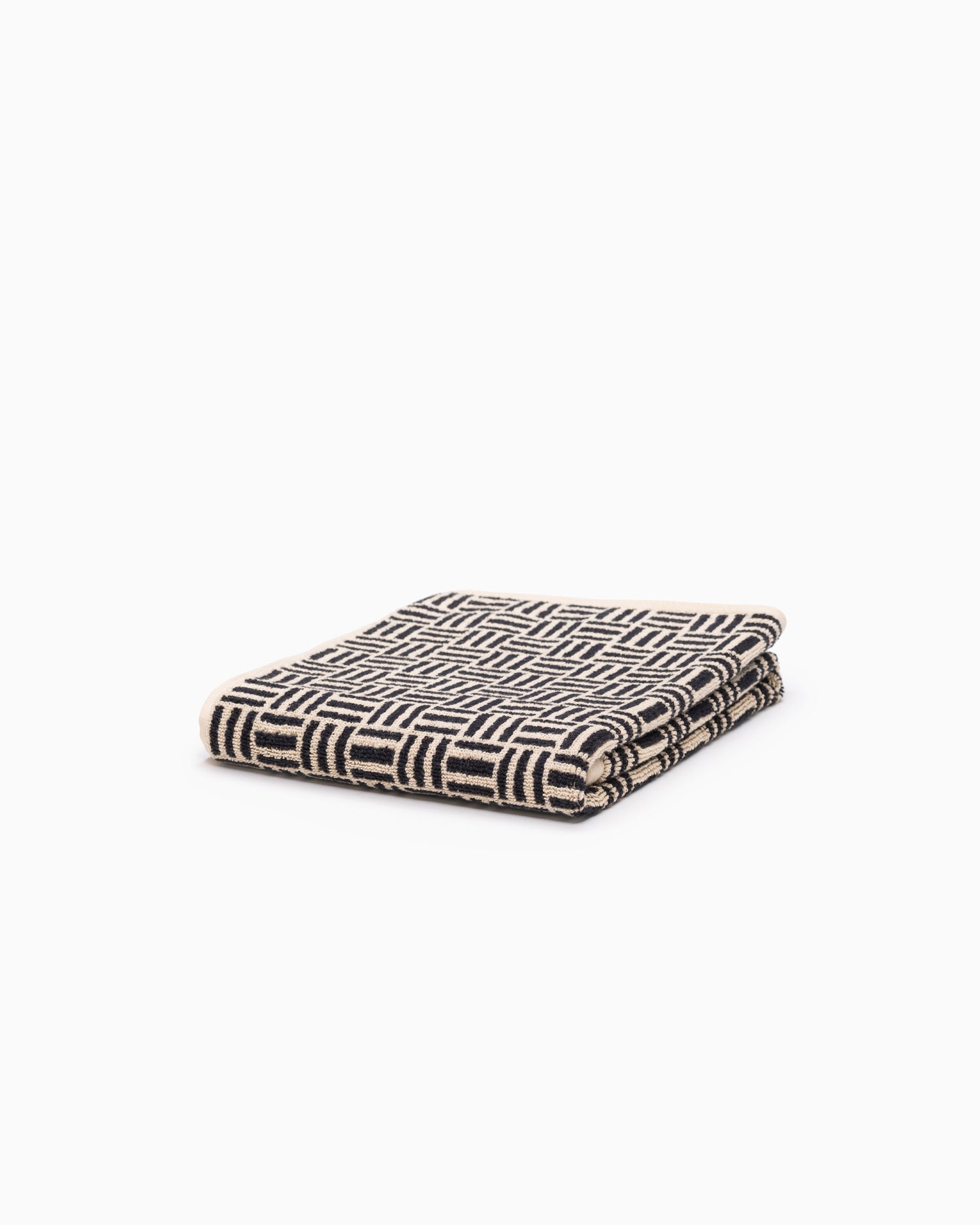Torrens Hand Towel - Sand & Noir