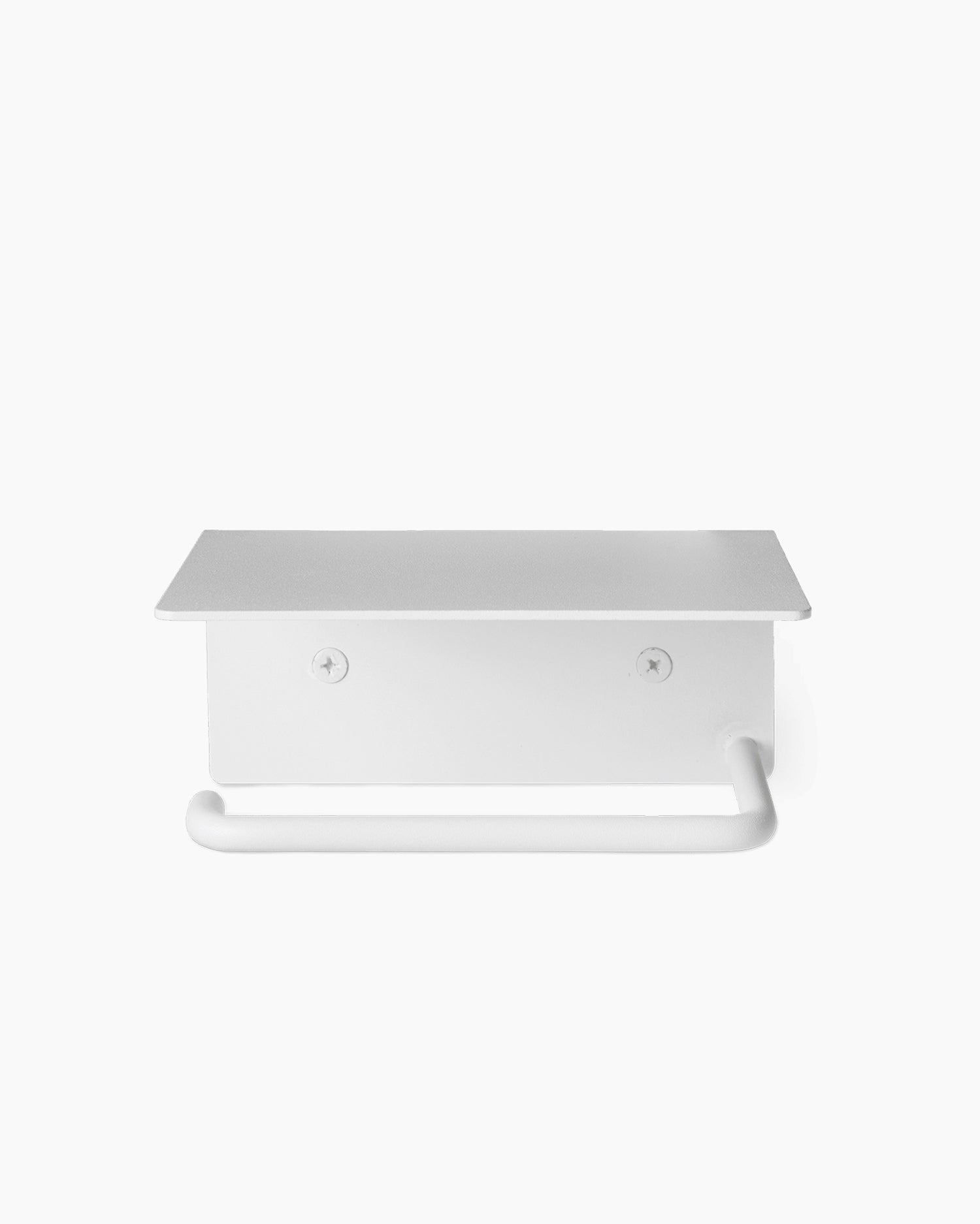 Dora Toilet Paper Holder - Shelf - White