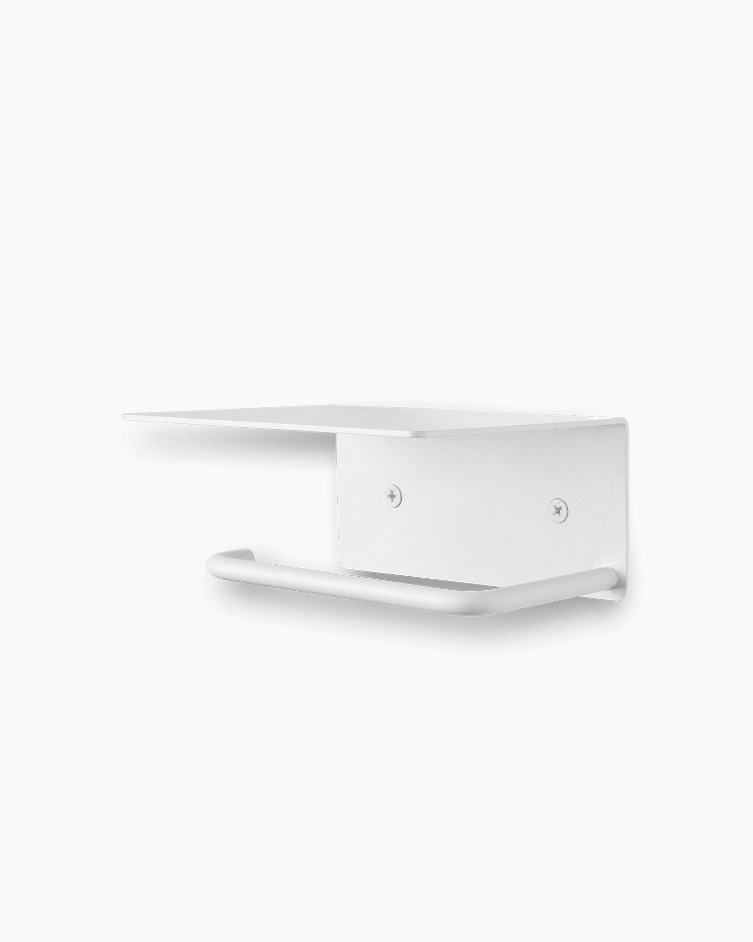 Dora Toilet Paper Holder - Shelf - White