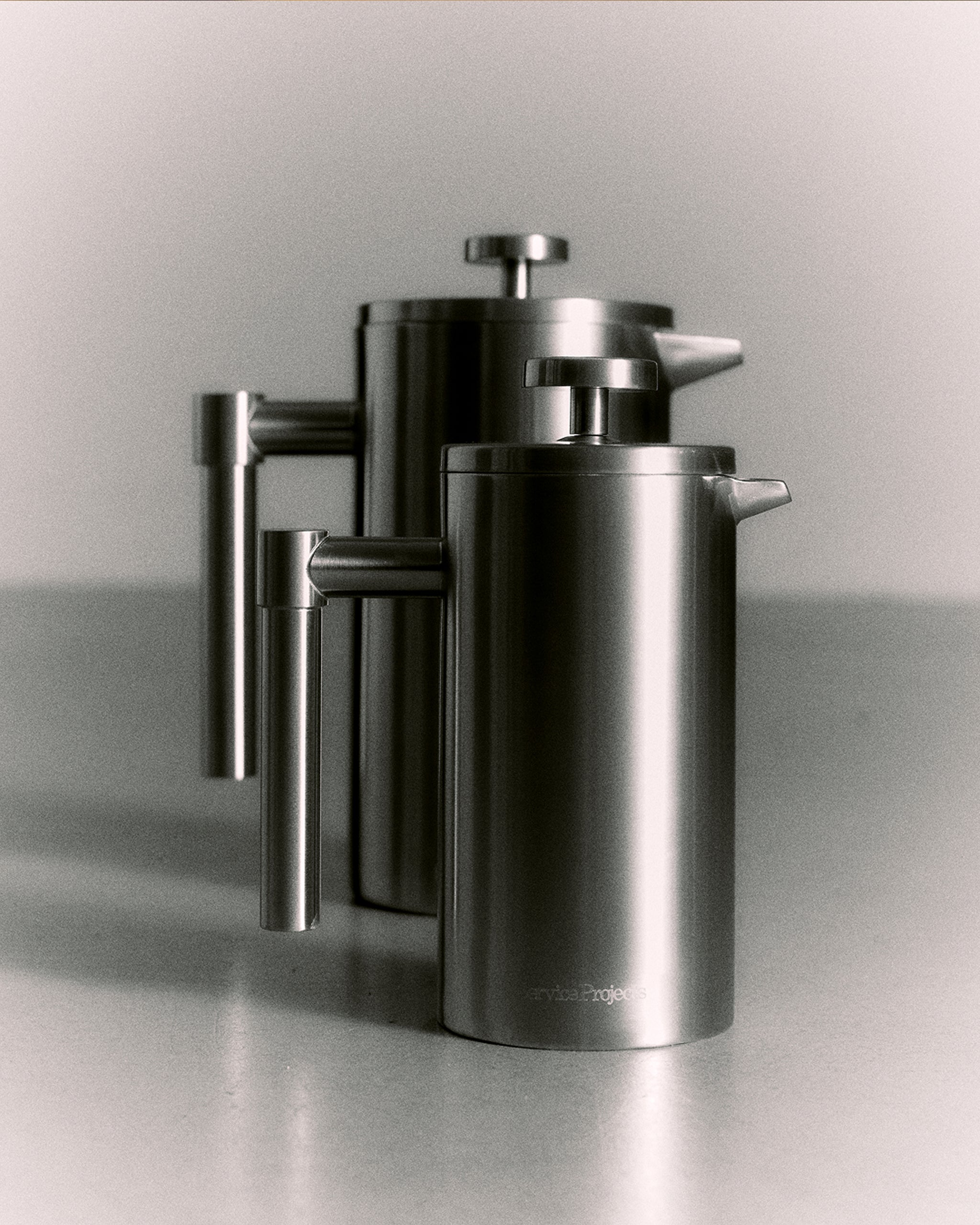 Stainless Steel French Press - 1000ml - Service Projects