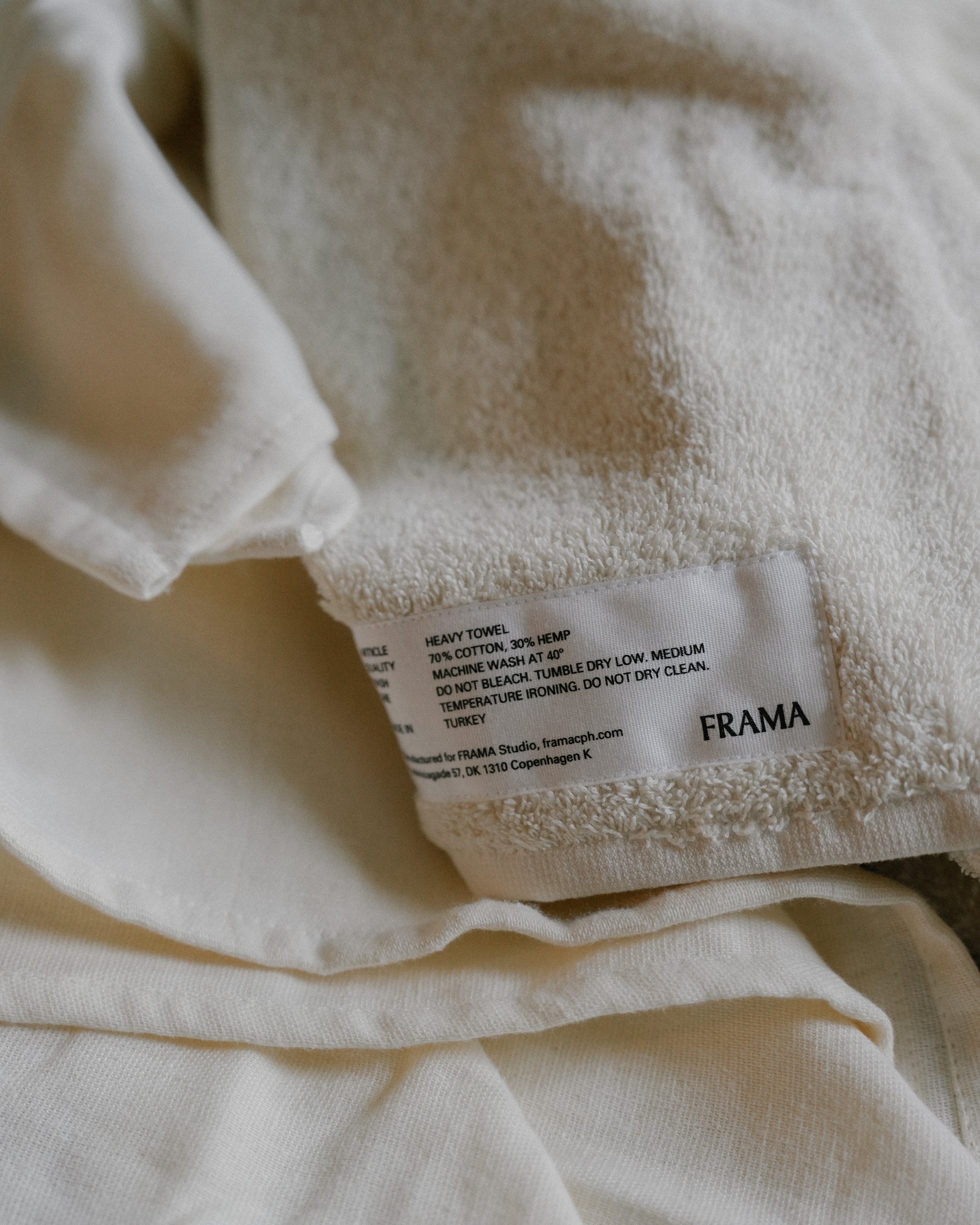 HEAVYTOWEL Hand Towel - Bone White