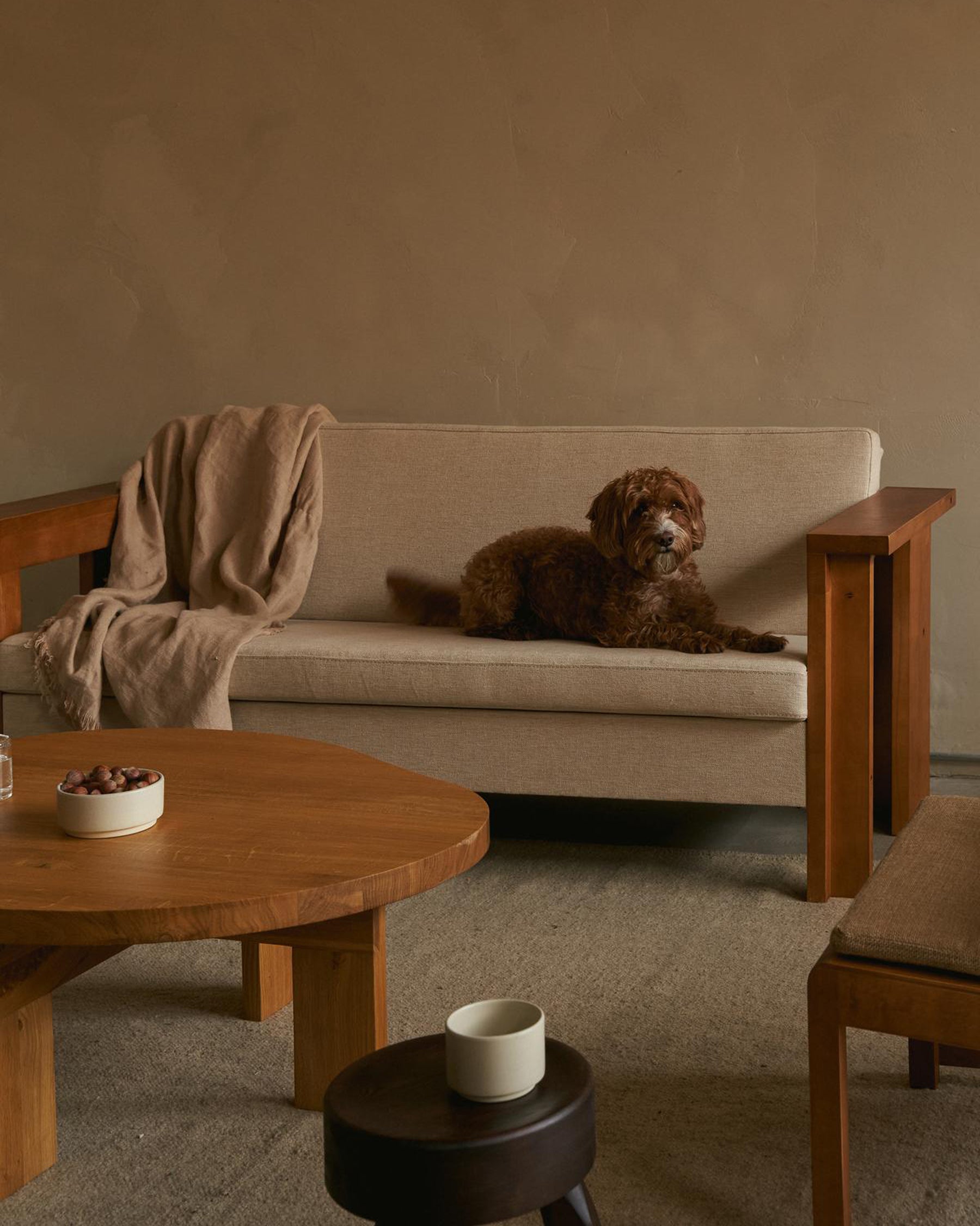 FARMHOUSE COFFEE TABLE - Pond Natural Oak