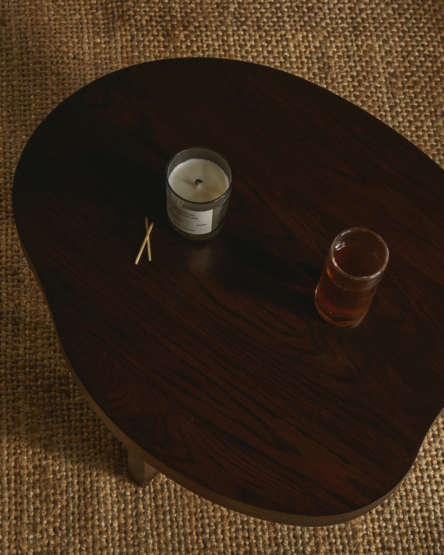 FARMHOUSE SIDE TABLE - Pond Dark Oak