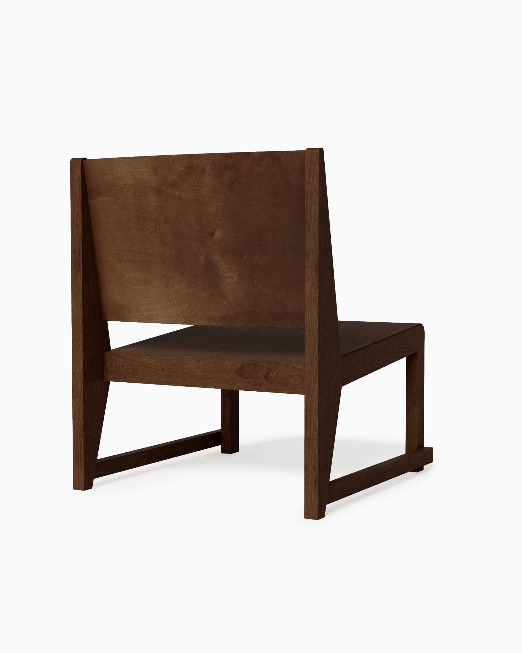 EASY CHAIR 01 - Dark Brown Birch