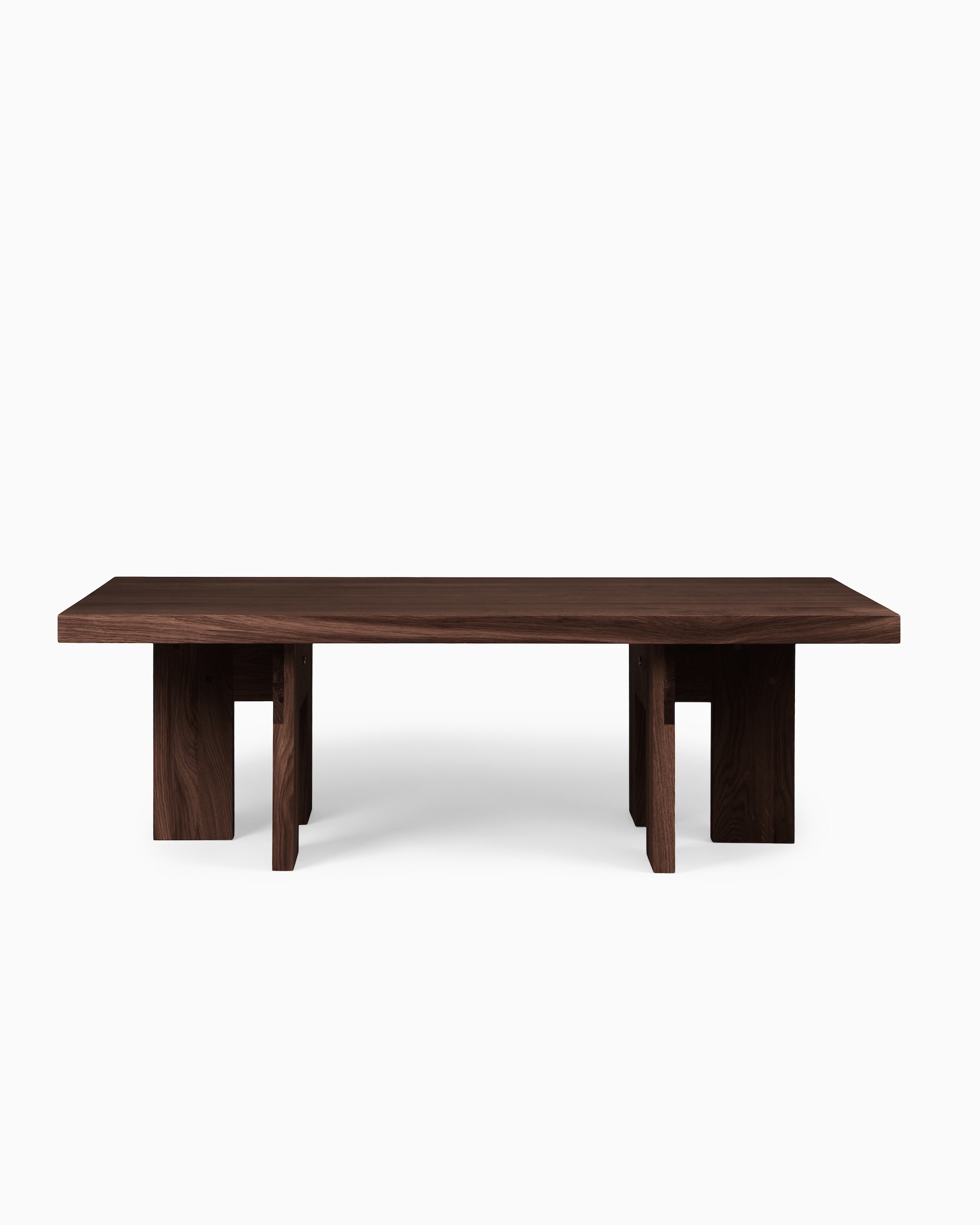 FARMHOUSE COFFEE TABLE - Rectangle - Dark Oak
