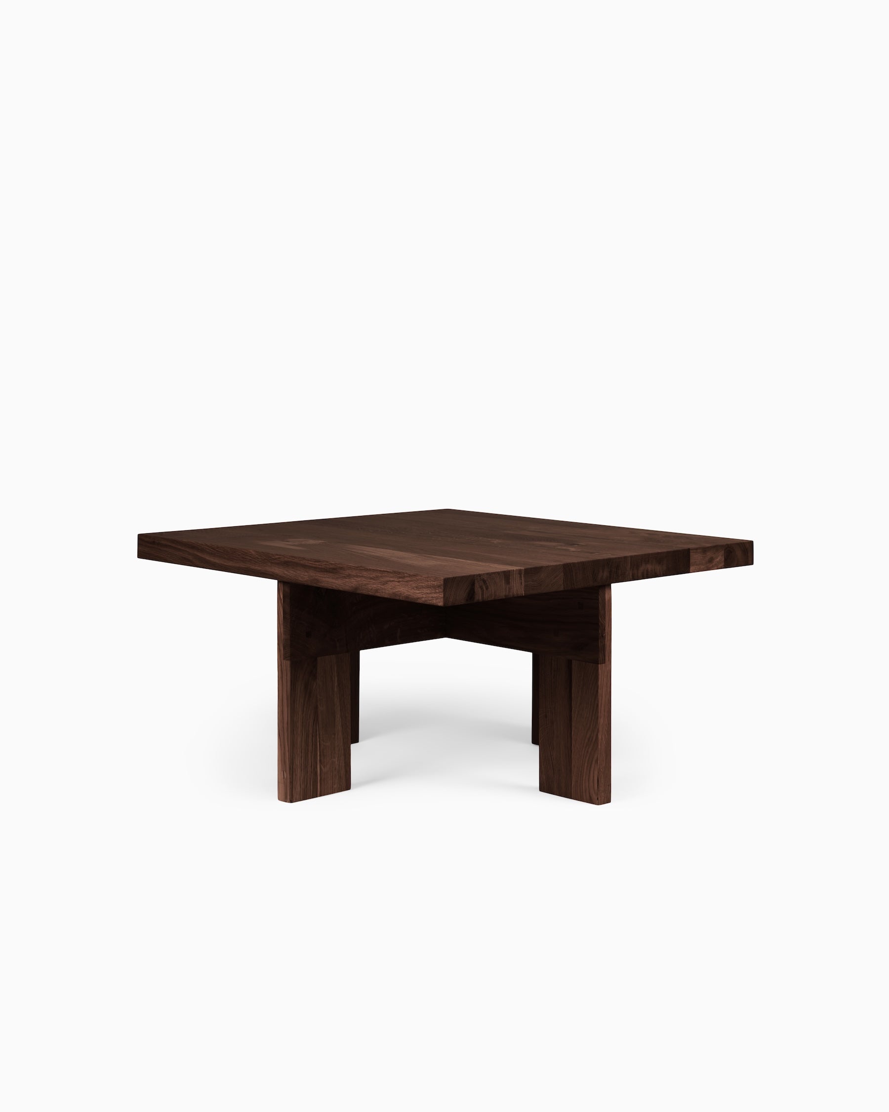 FARMHOUSE COFFEE TABLE - Square - Dark Oak
