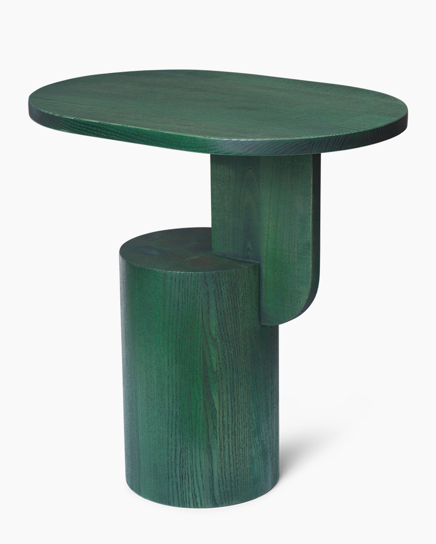 Insert Side Table - Myrtle Green Stained