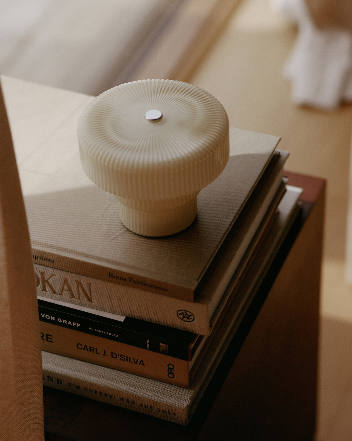 Ripple Portable Lamp - Oat