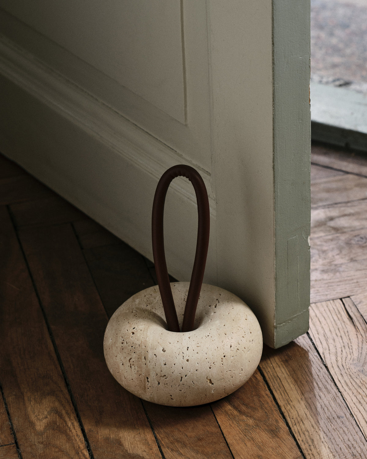 Wa Door Stopper - Ø14 - Travertine
