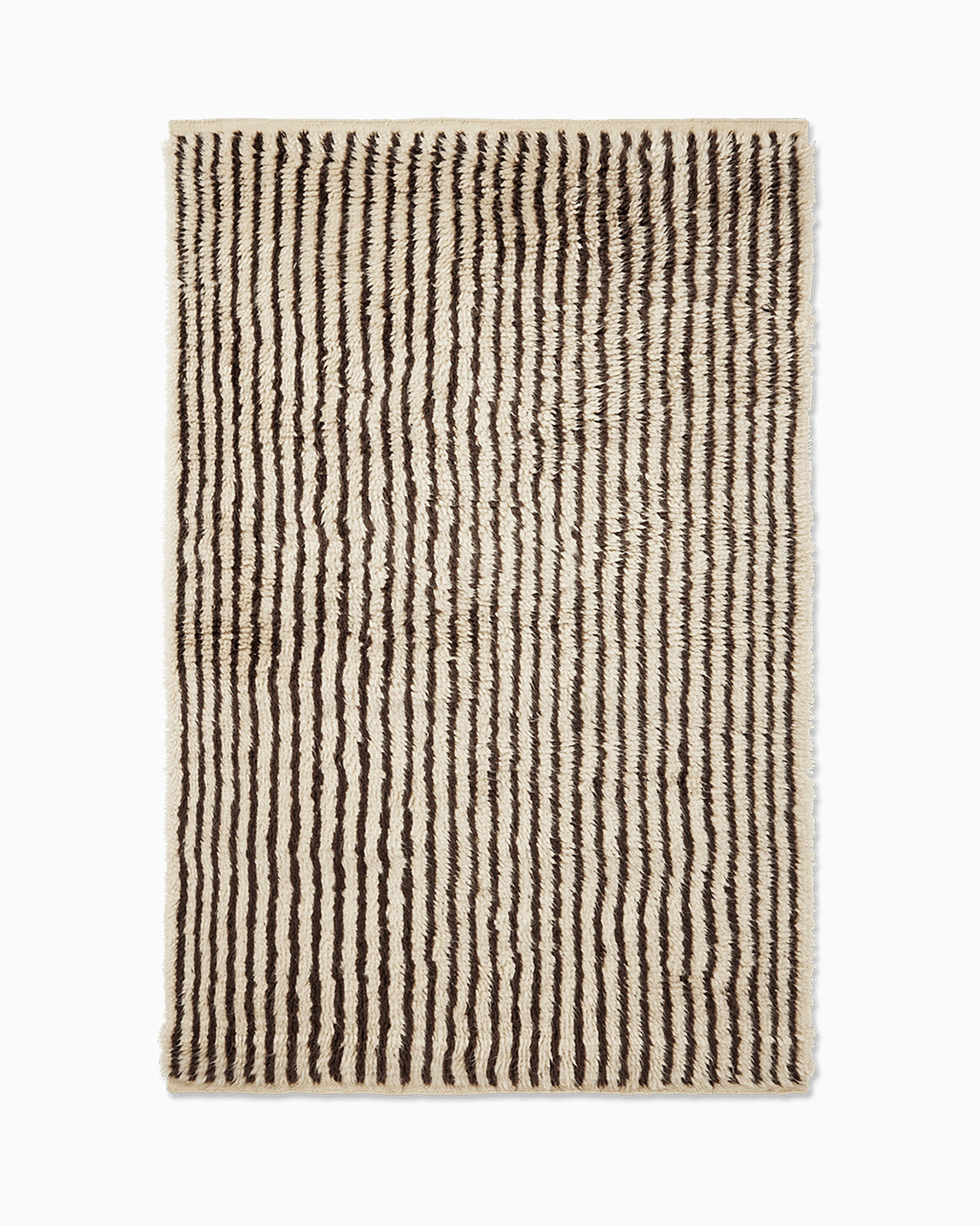 Kami Knotted Rug - Off-White/Coffee