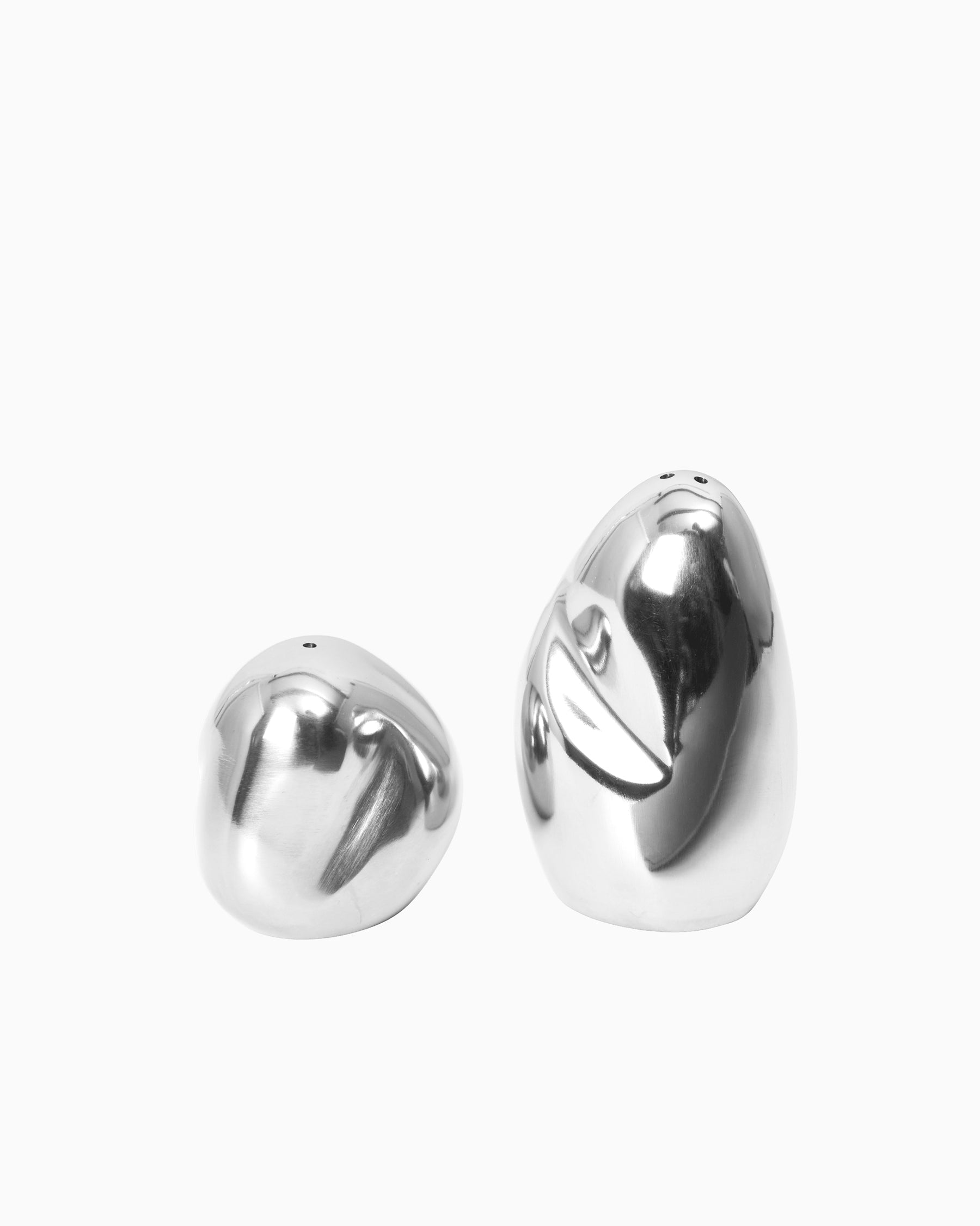 Orevo Salt and Pepper Shakers - Stainless Steel