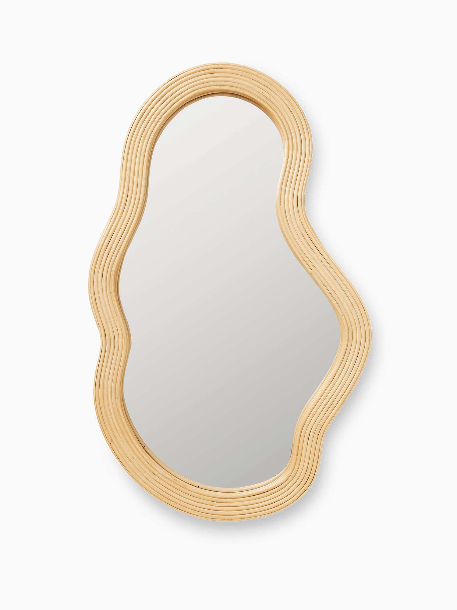 Pond Mirror Rattan - Natural