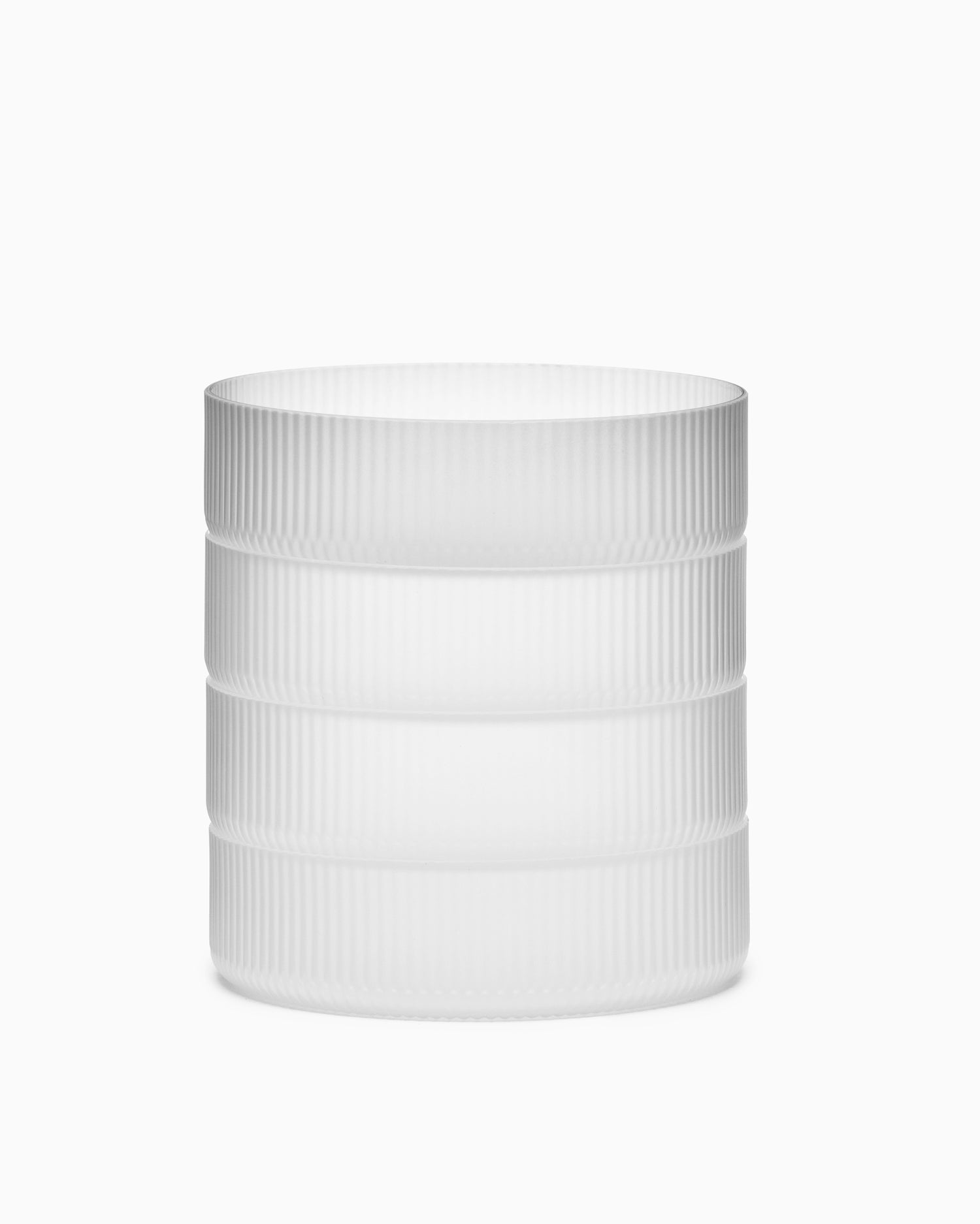 Ripple Serving Bowls Set of 4 - Frosted