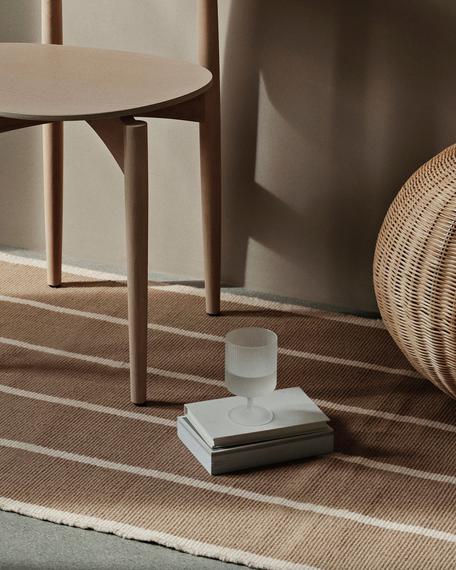 Ripple Wine Glasses Set of 2 - Frosted