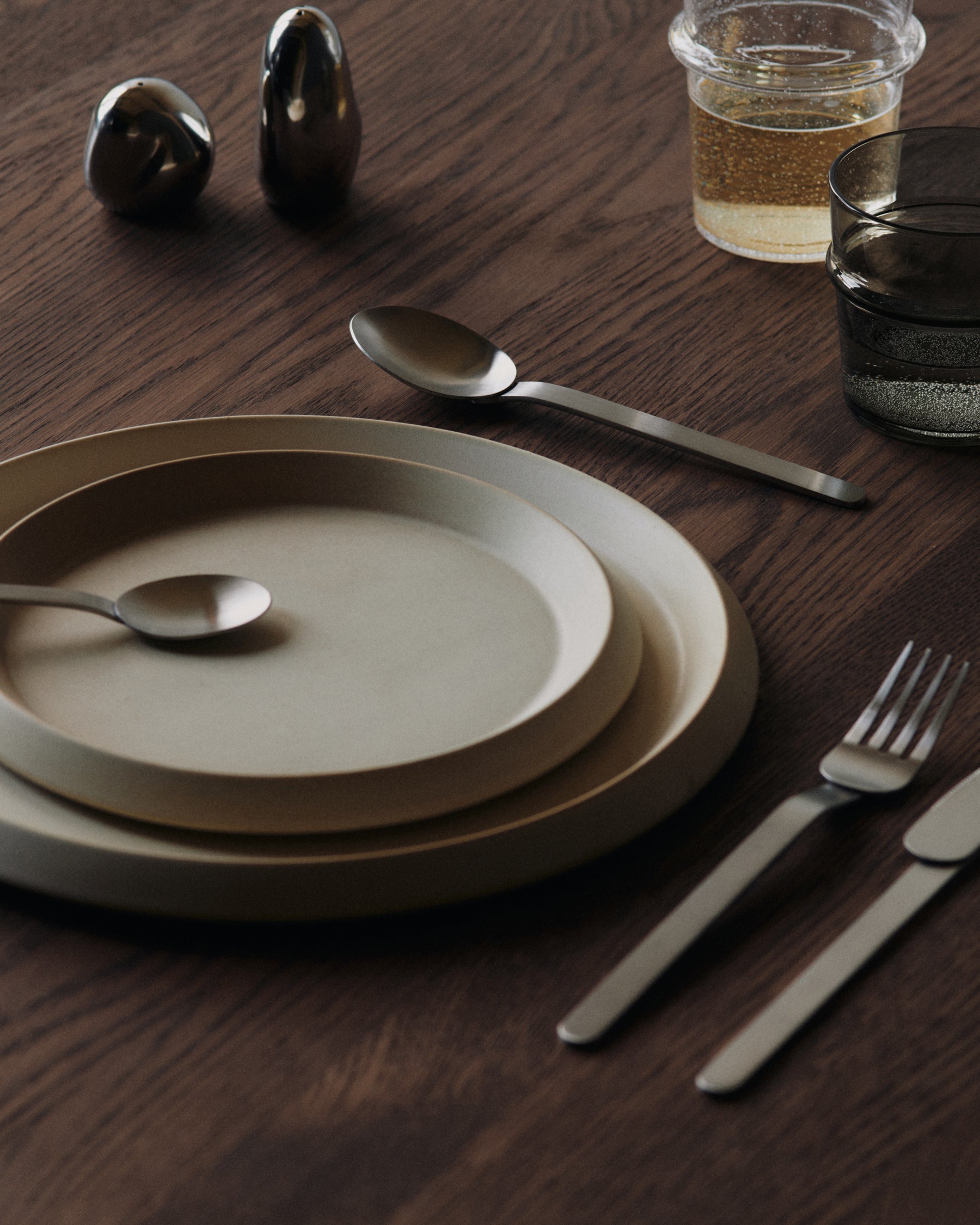 Stelo Cutlery - Set of 4 - Brushed Stainless Steel