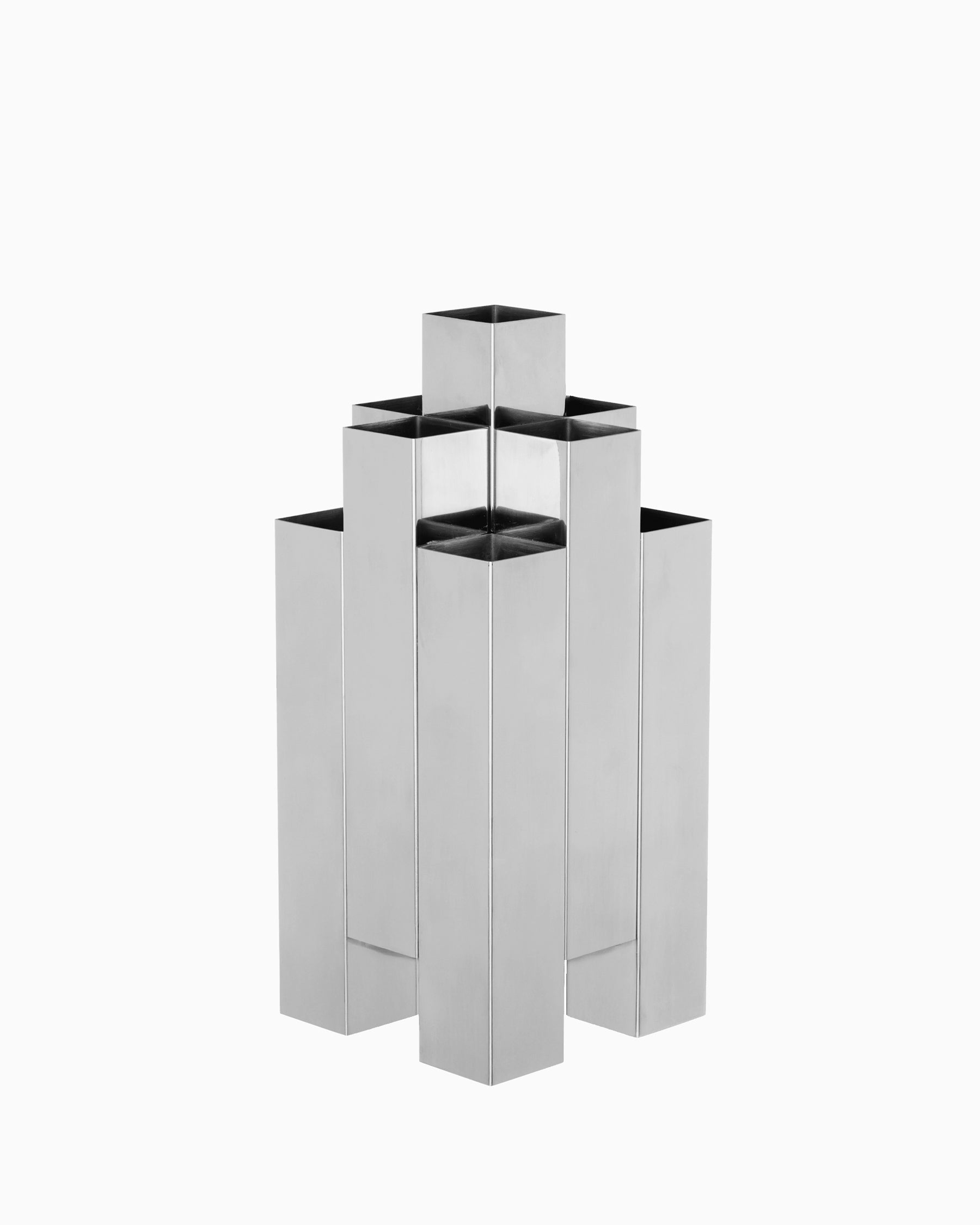 Tessera Vase - 3x3 - Mirror Polished